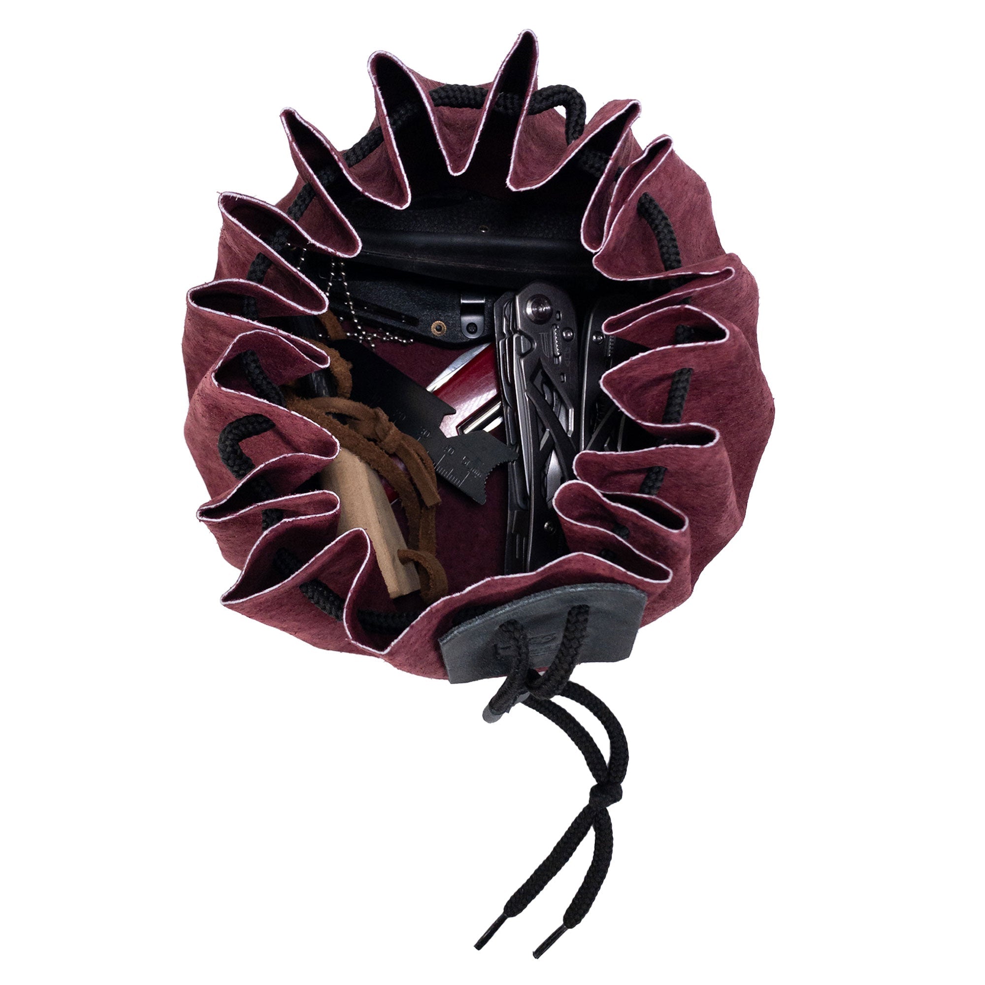 Drawstring Tinder Pouch - Stockyard X 'The Leather Store'