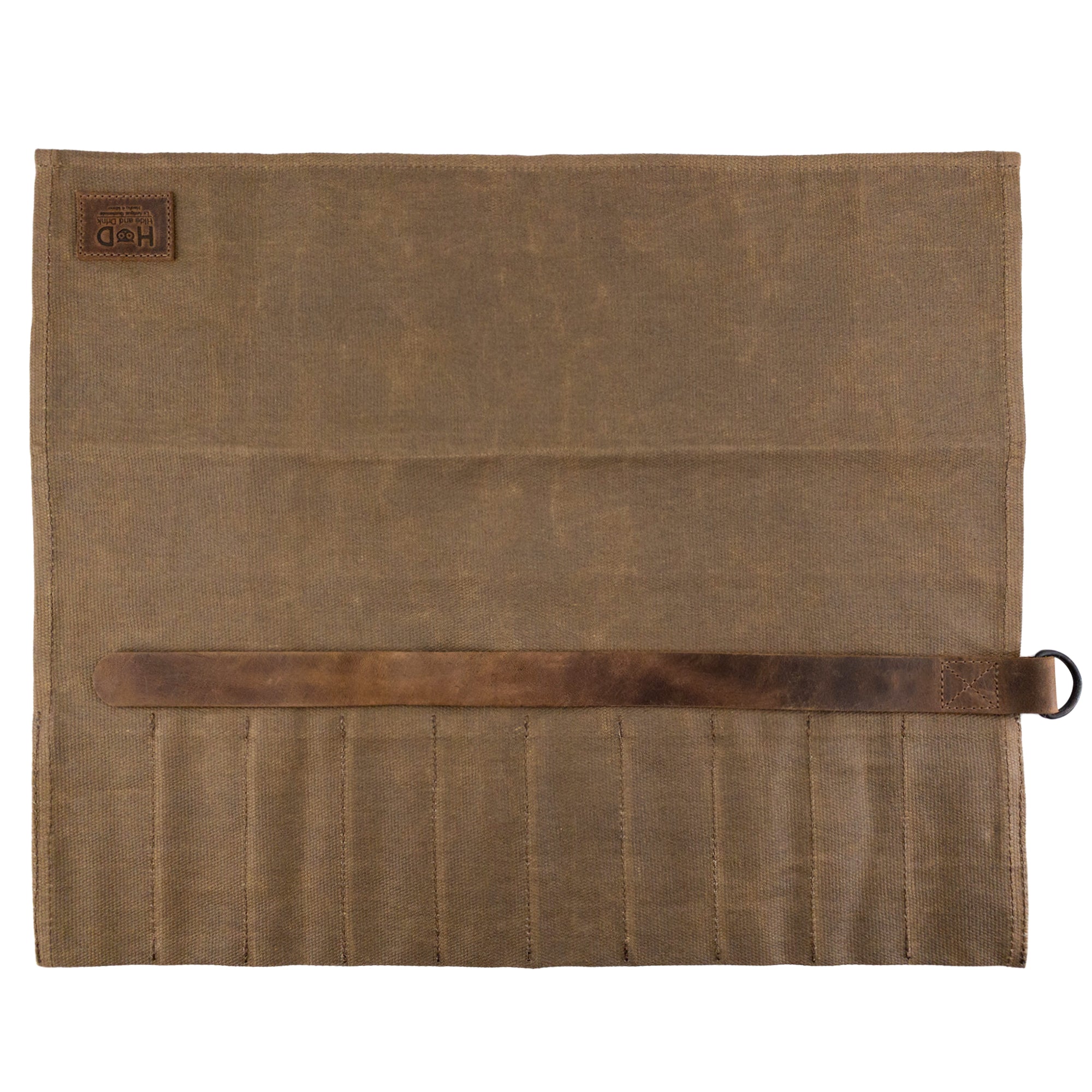 Camping Cutlery Roll - Stockyard X 'The Leather Store'
