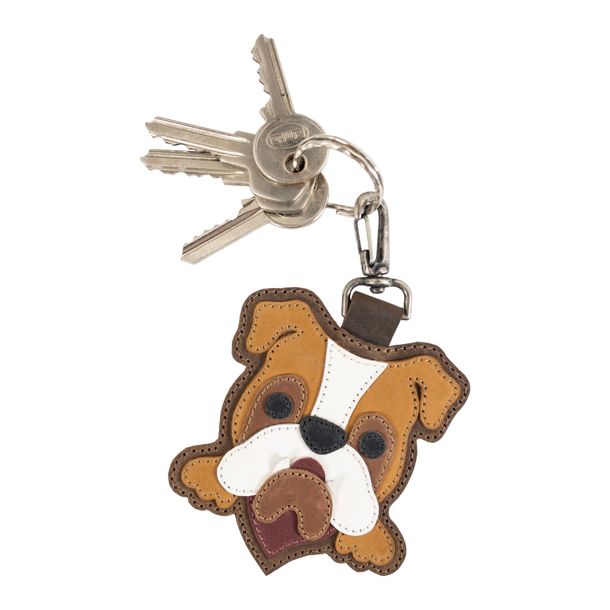 English Bulldog Charm - Stockyard X 'The Leather Store'
