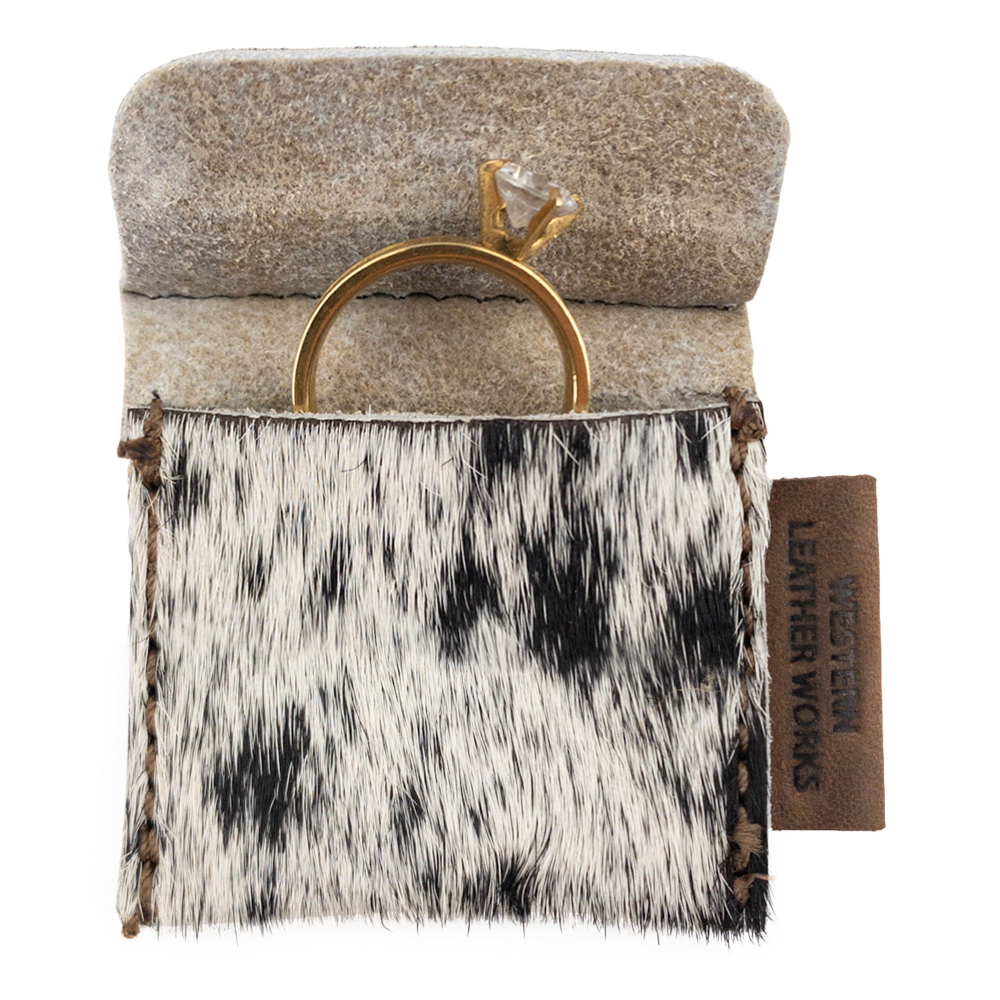 Wedding Ring Case - Stockyard X 'The Leather Store'