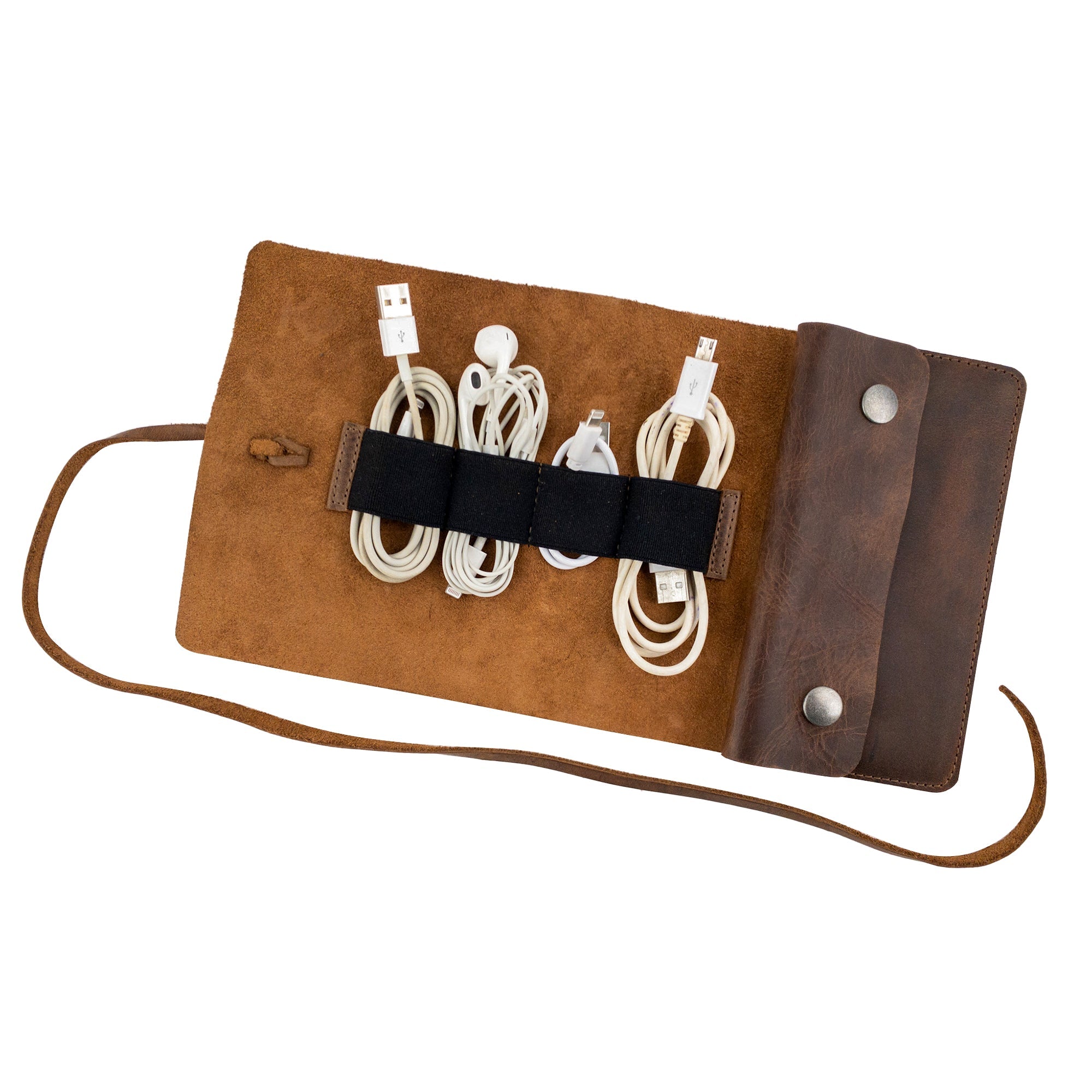 Cable Roll Case - Stockyard X 'The Leather Store'