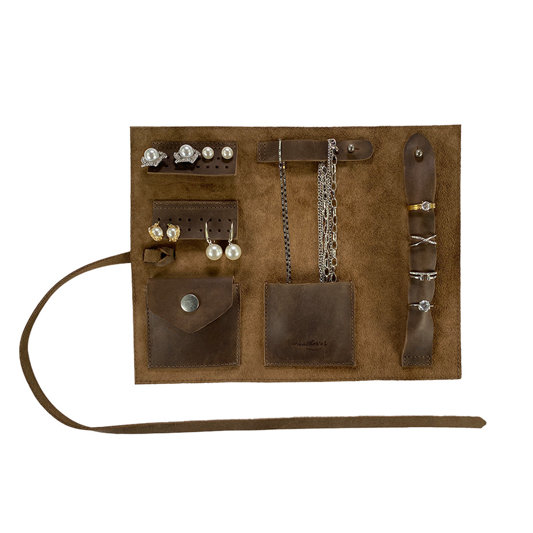 Jewelry Roll Small - Stockyard X 'The Leather Store'