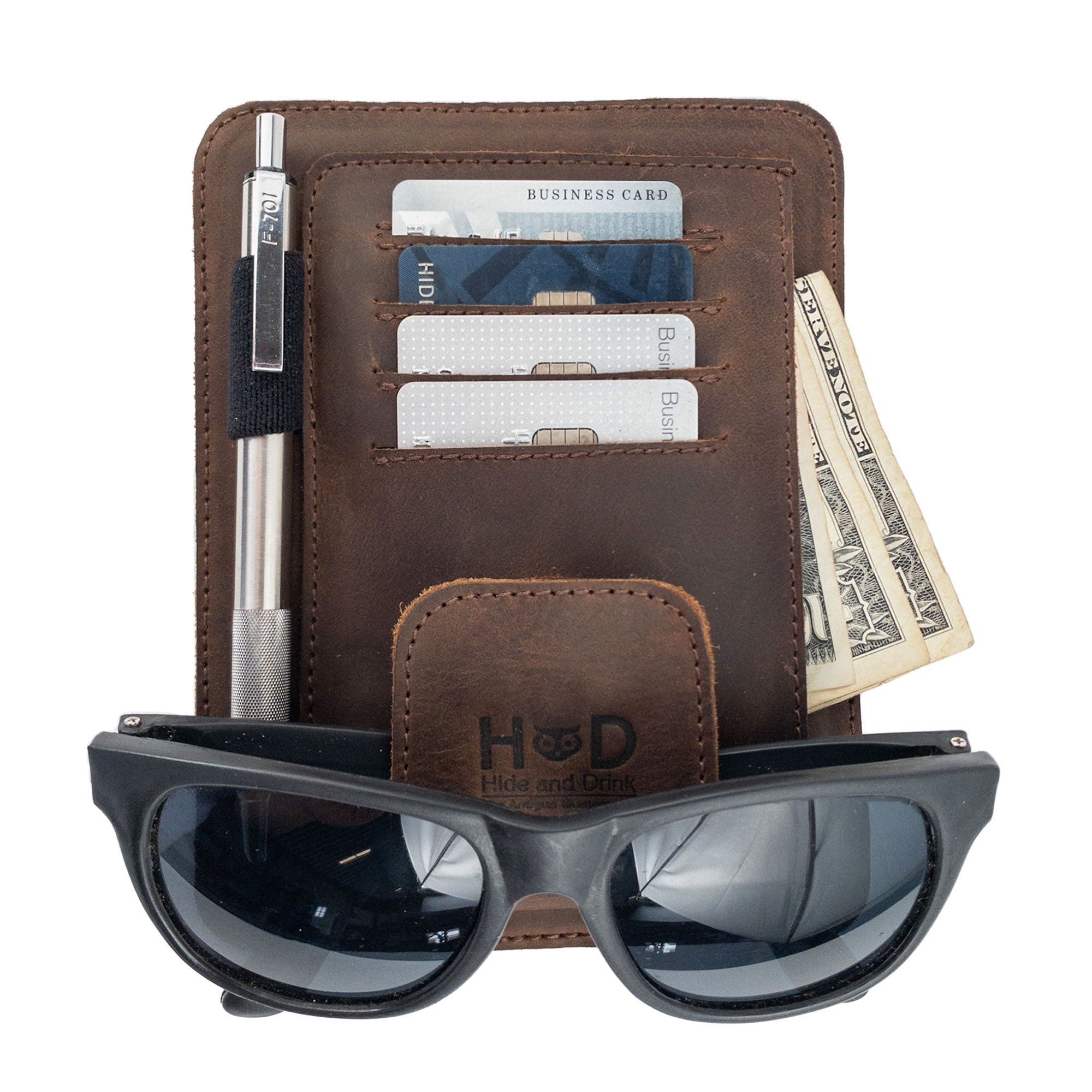 Multipurpose Visor Organizer - Stockyard X 'The Leather Store'