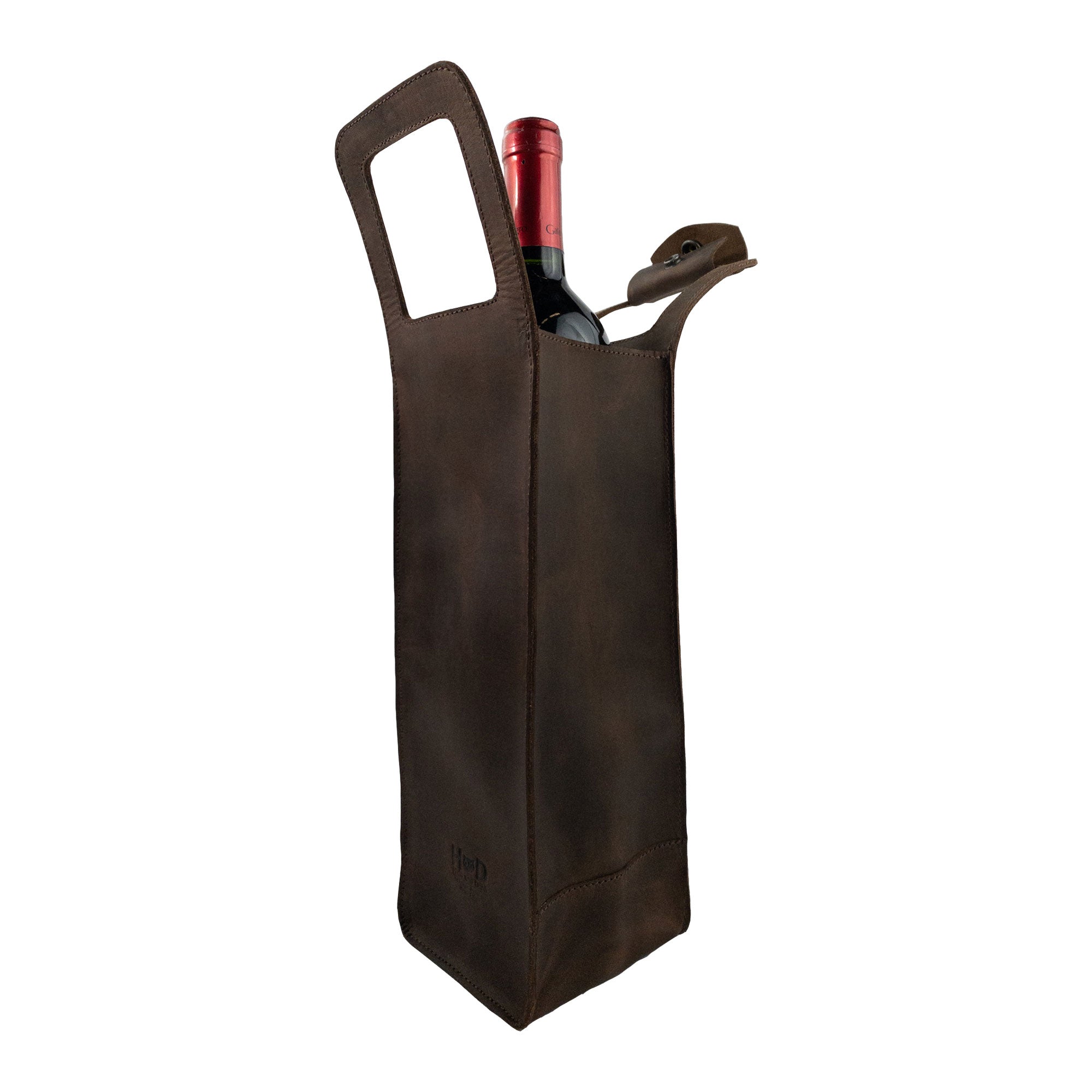 Single Bottle Wine Case - Stockyard X 'The Leather Store'