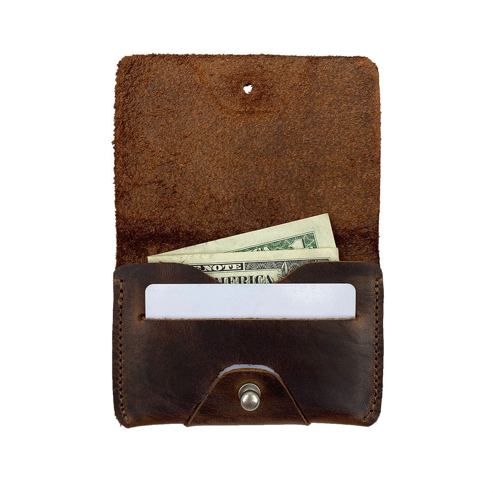 Easy Coin Release Card Holder - Stockyard X 'The Leather Store'