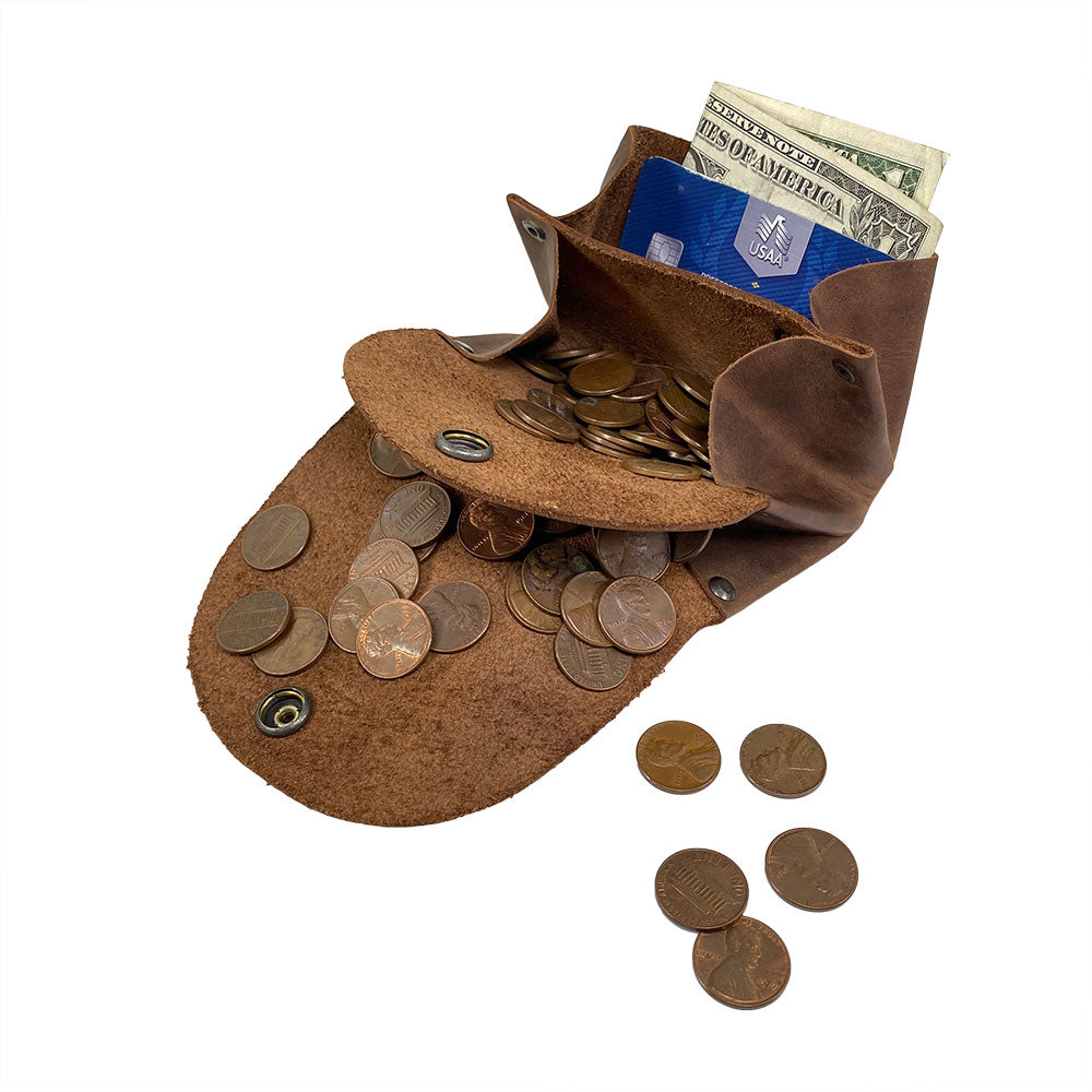 Vintage Cash Case - Stockyard X 'The Leather Store'