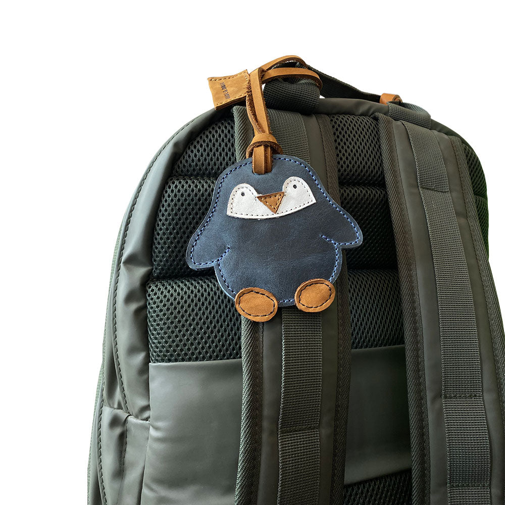 Penguin Luggage Tag - Stockyard X 'The Leather Store'