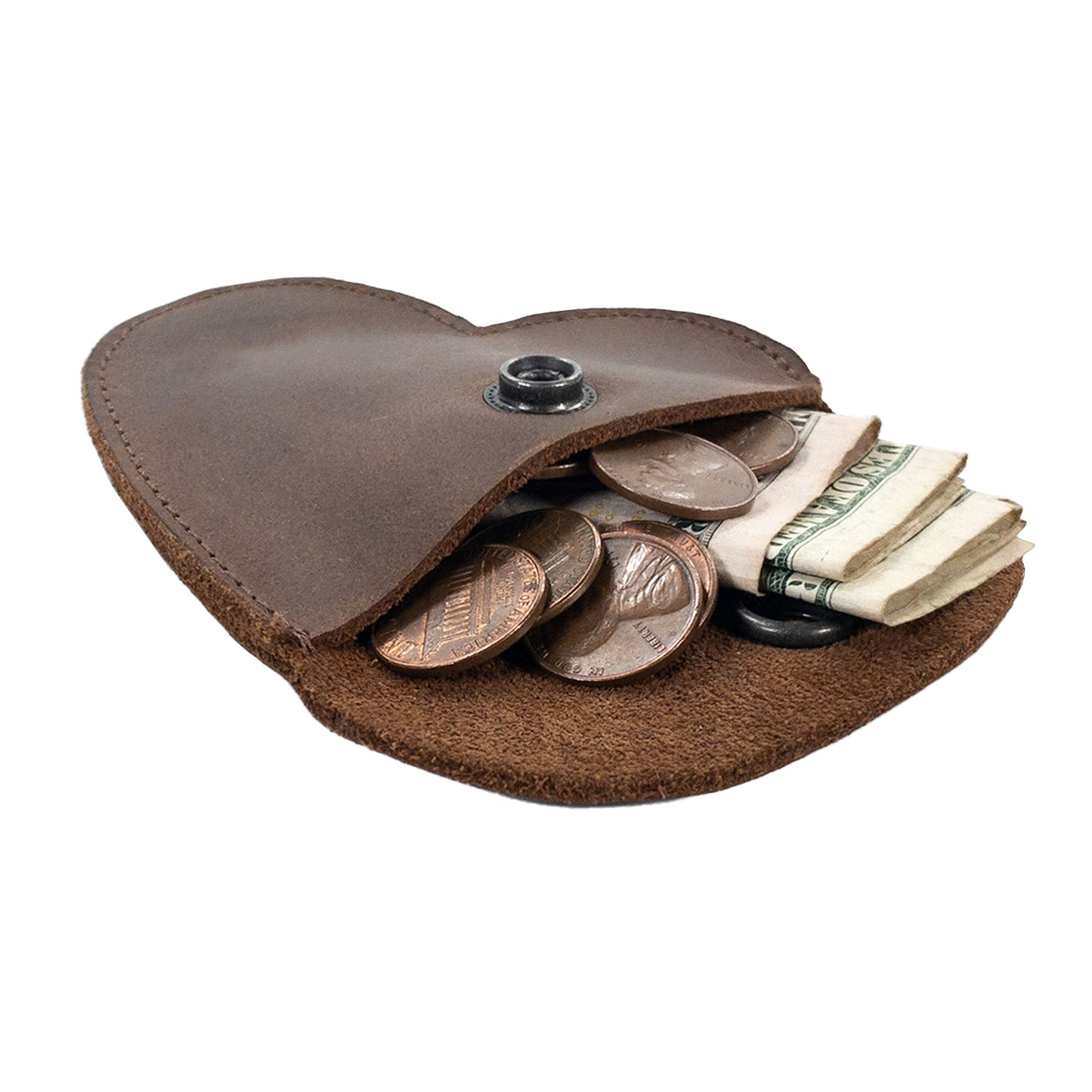Heart Shape Coin Purse - Stockyard X 'The Leather Store'