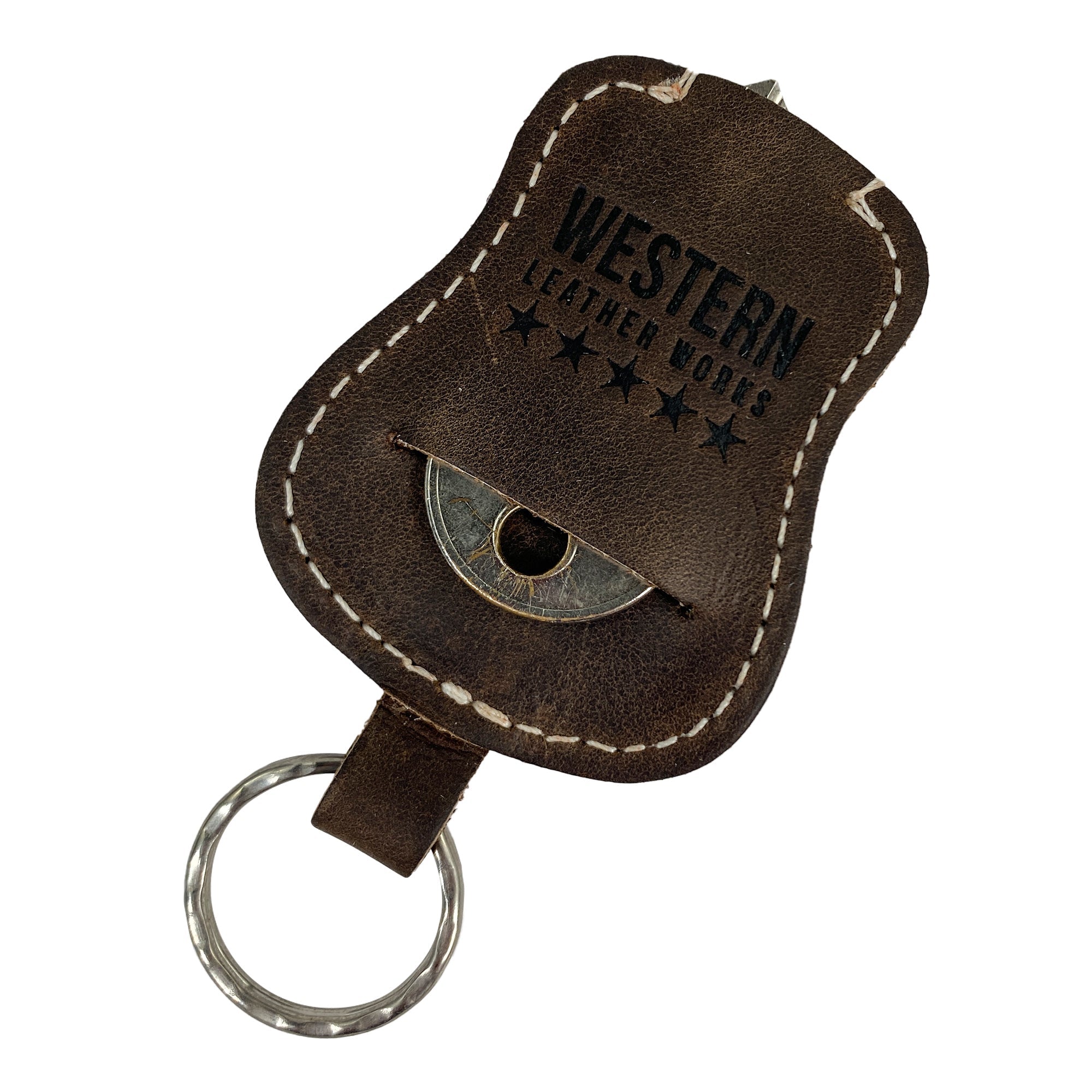 Guitar Keychain - Stockyard X 'The Leather Store'