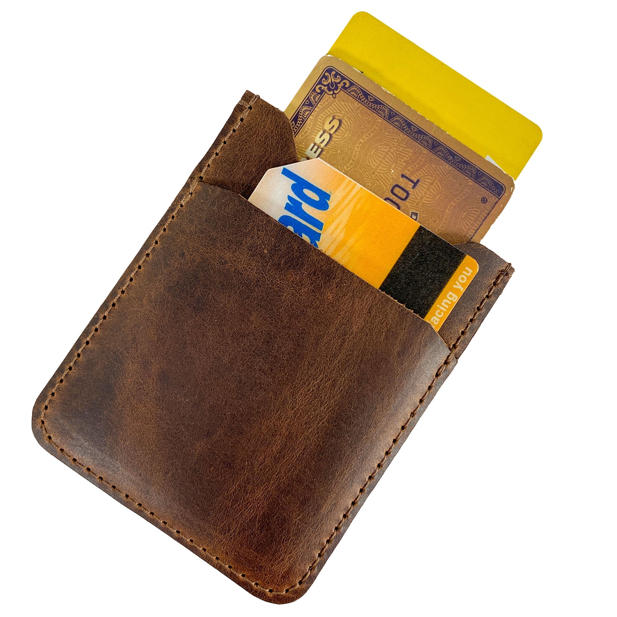 Minimalist Card Holder - Stockyard X 'The Leather Store'