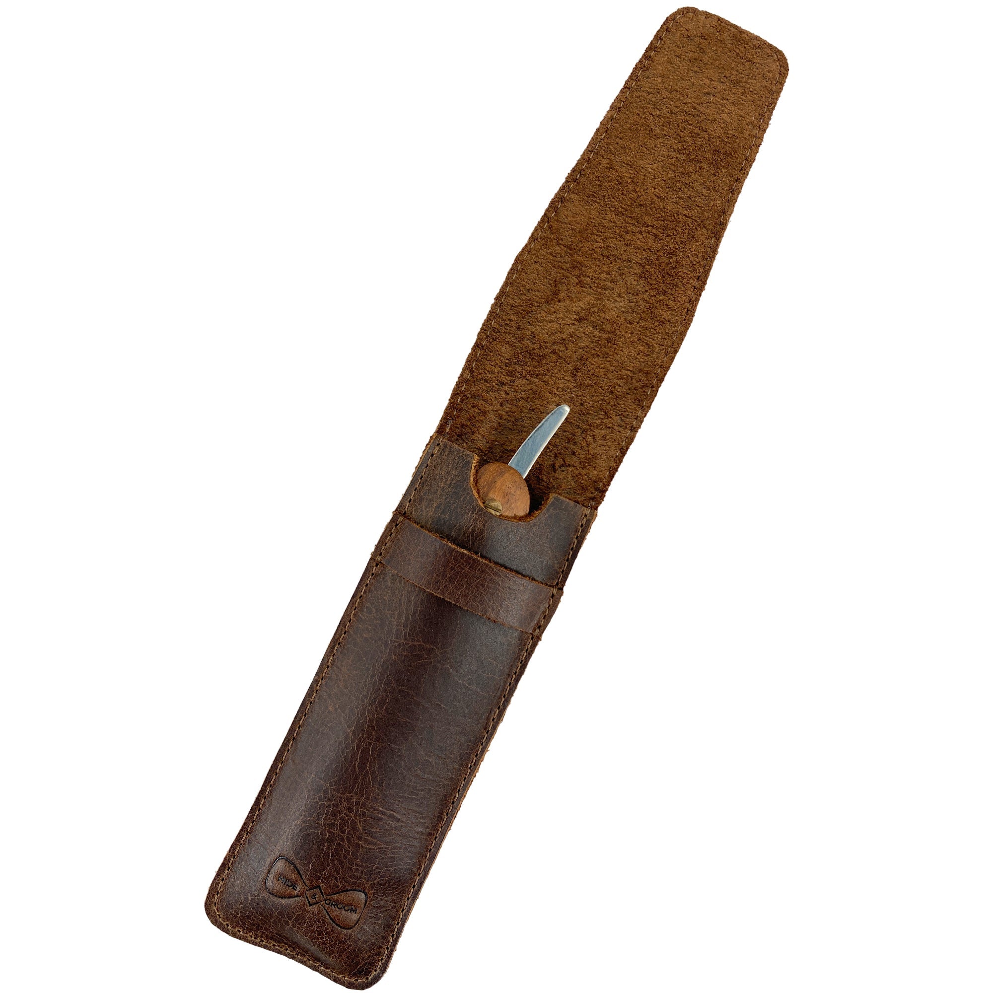 Straight Razor Case - Stockyard X 'The Leather Store'
