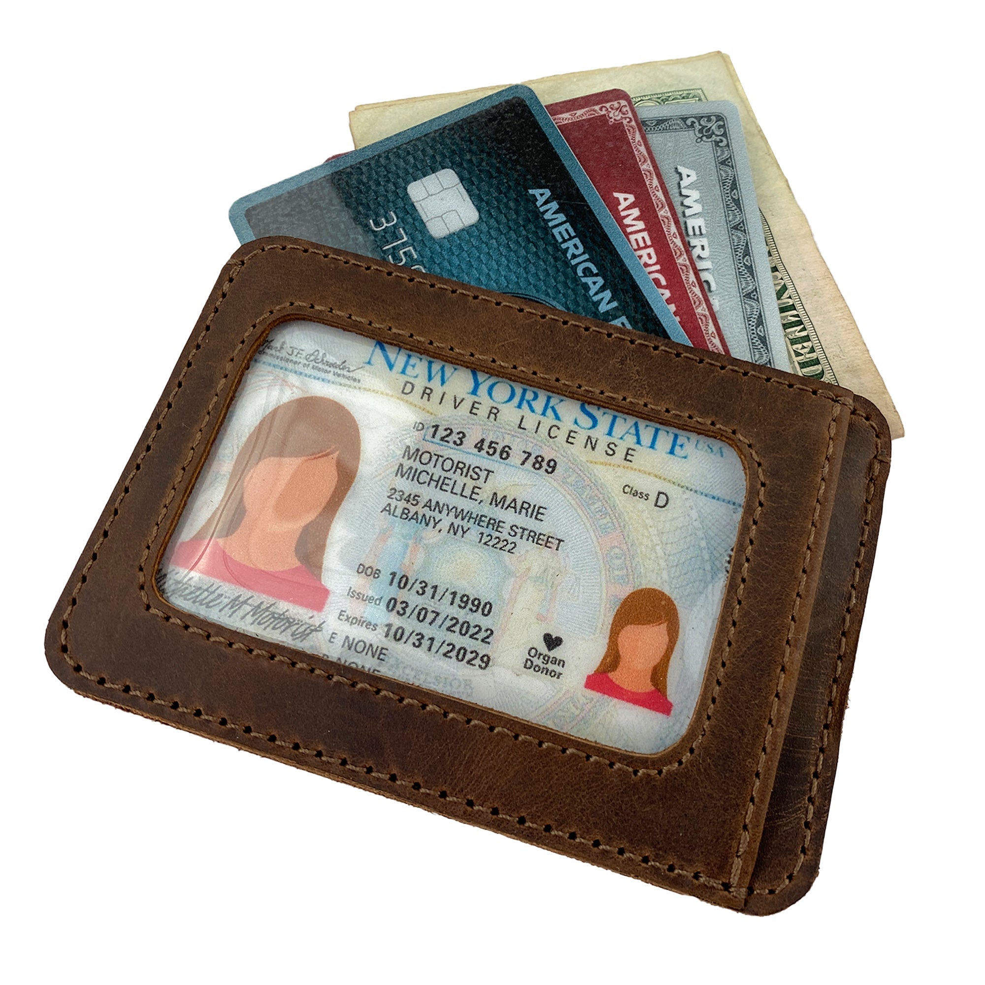 ID Card Holder - Stockyard X 'The Leather Store'