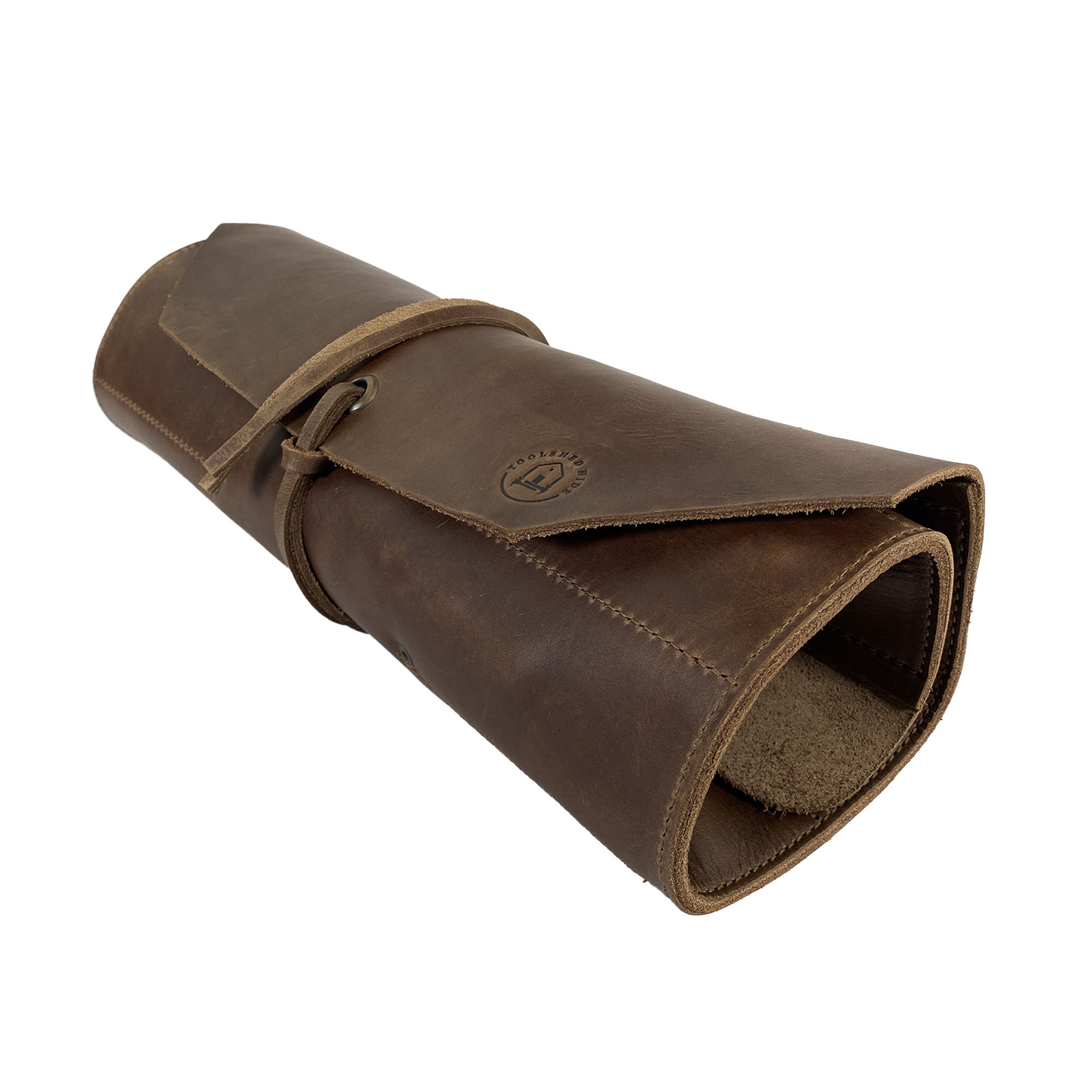 12 Pocket Tool Roll - Garage Toolshed Storage - Stockyard X 'The Leather Store'