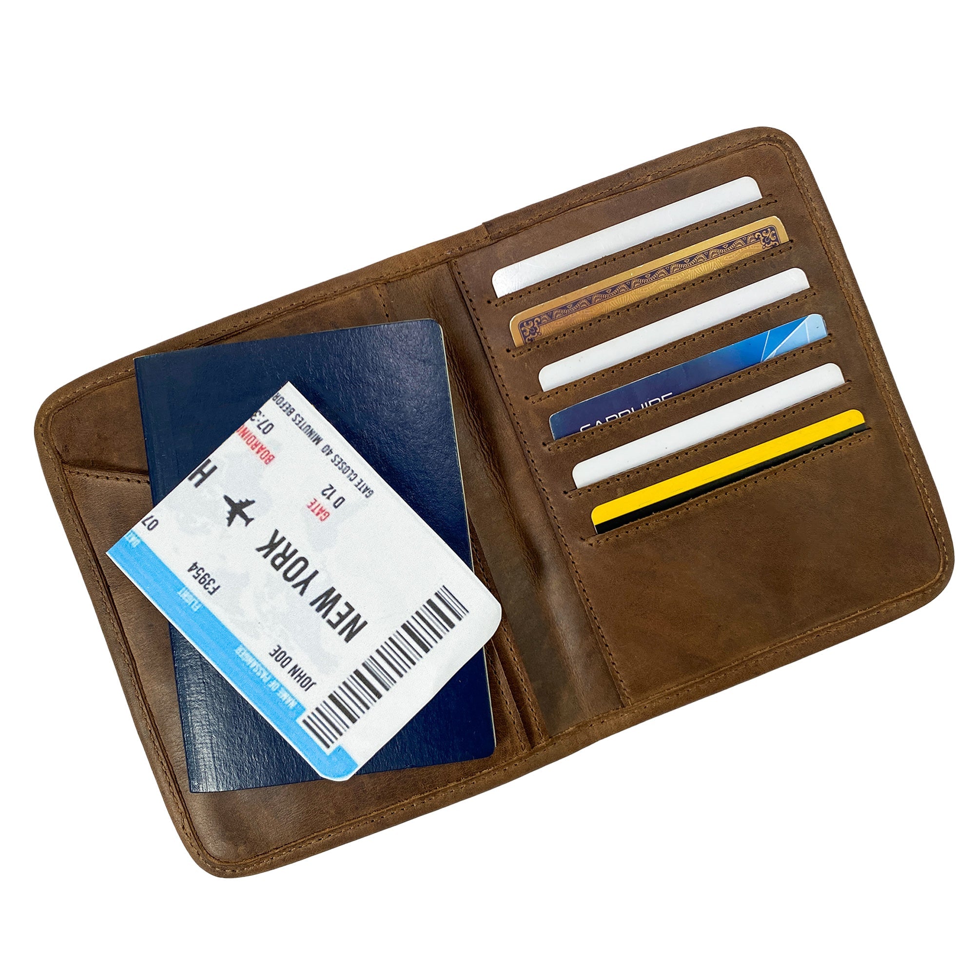 Cowboy Passport Wallet - Stockyard X 'The Leather Store'