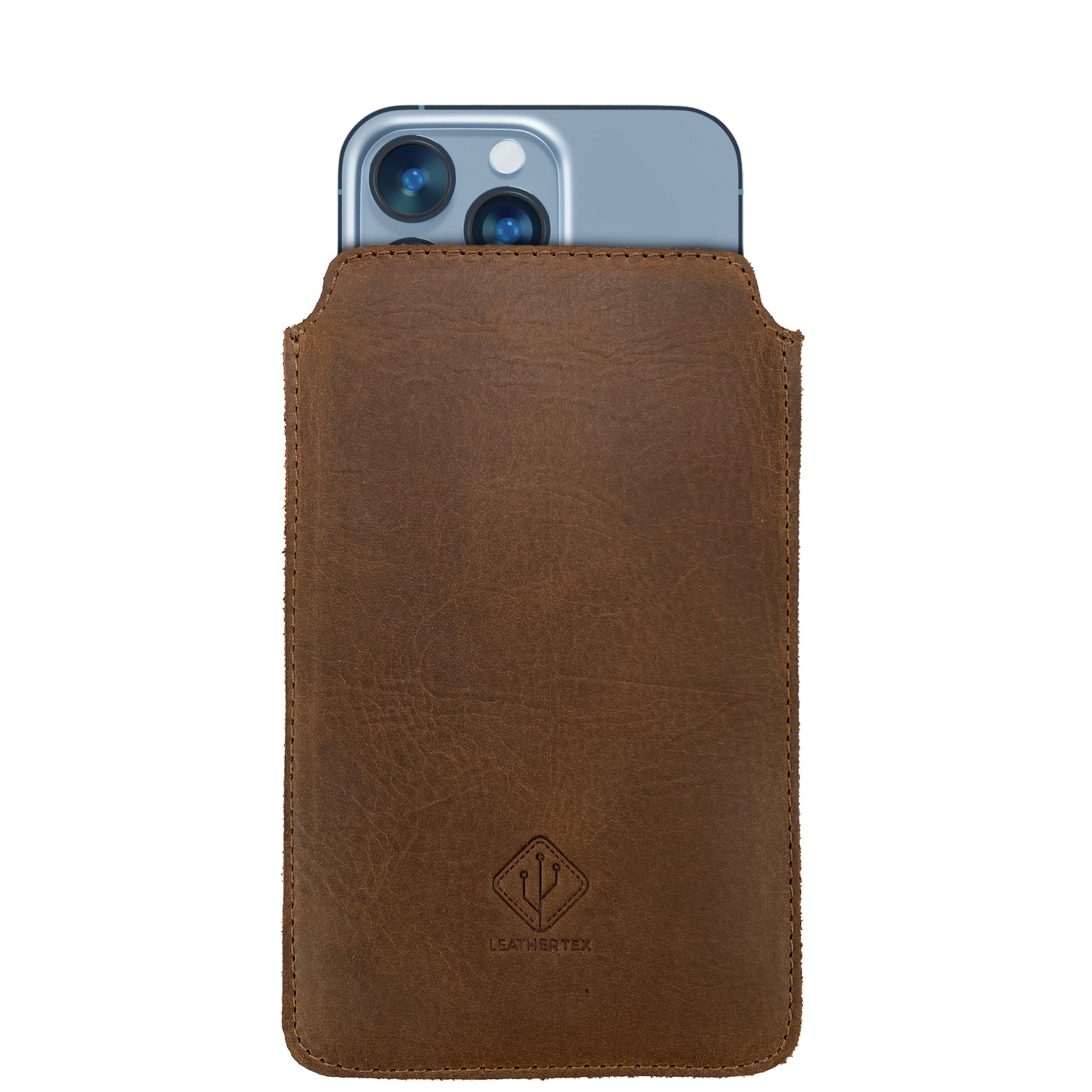 iPhone 13/14 Pro Sleeve - Stockyard X 'The Leather Store'