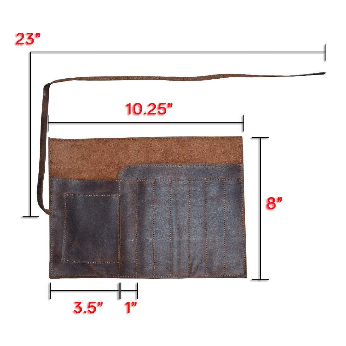 Pencil Roll - Stockyard X 'The Leather Store'