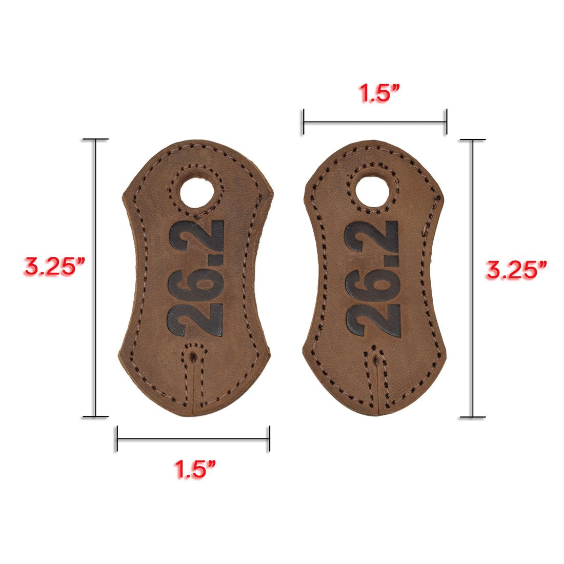 Marathon Runner's 26.2 Headphone Wrap (2-Pack) - Stockyard X 'The Leather Store'