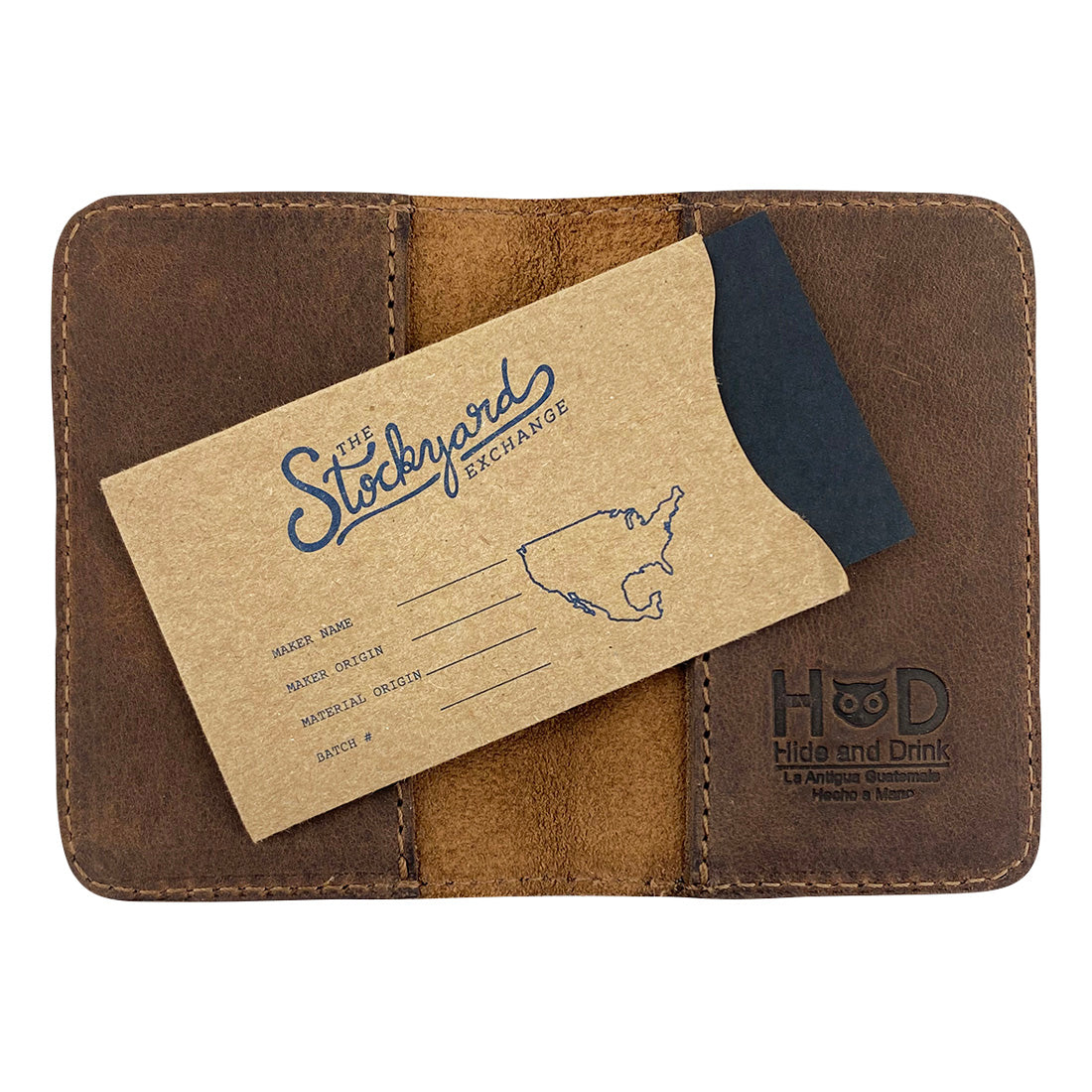 Minimalist Card Holder - Stockyard X 'The Leather Store'