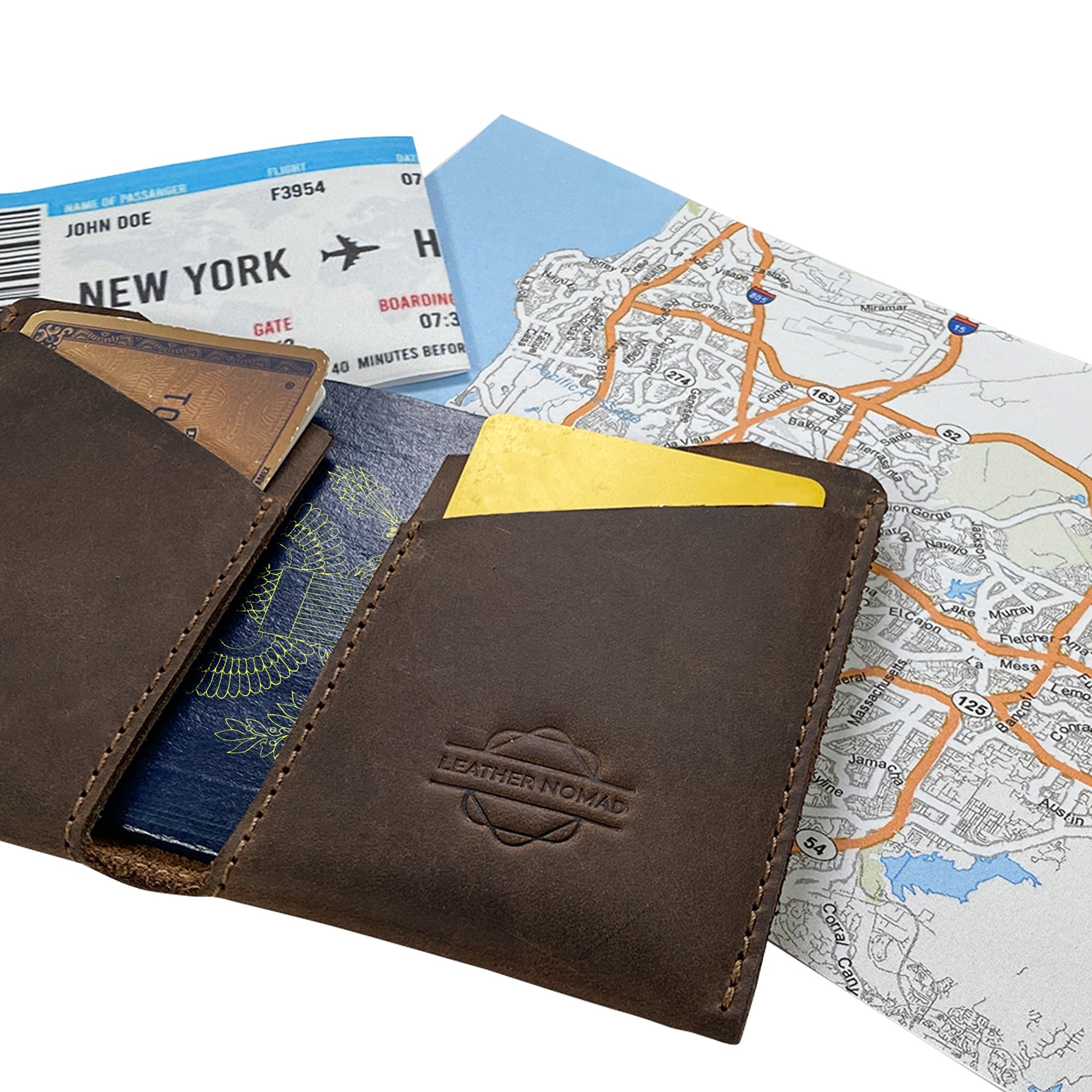 Nomad Wallet - Stockyard X 'The Leather Store'