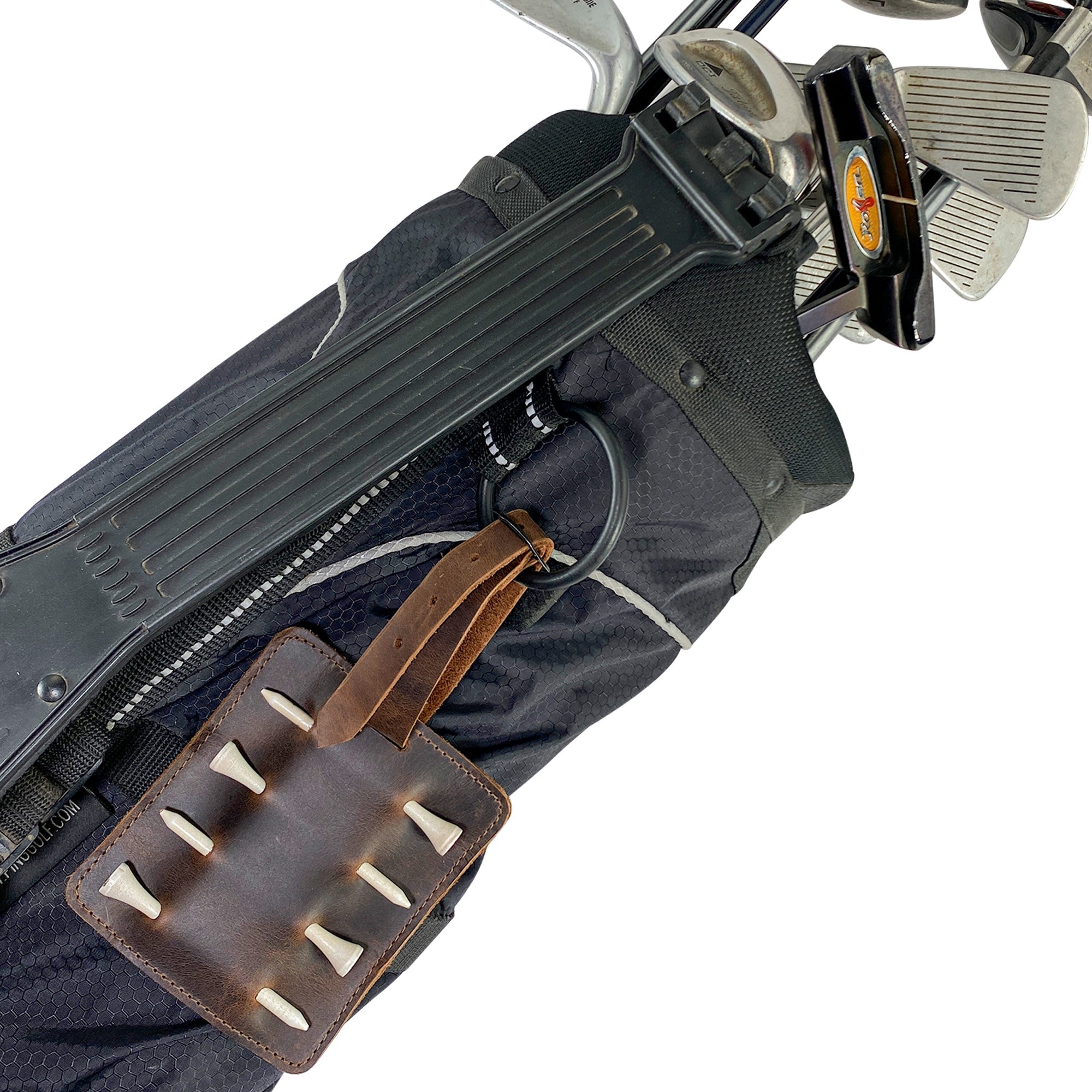 Rustic Golf Tee Hanger - Stockyard X 'The Leather Store'