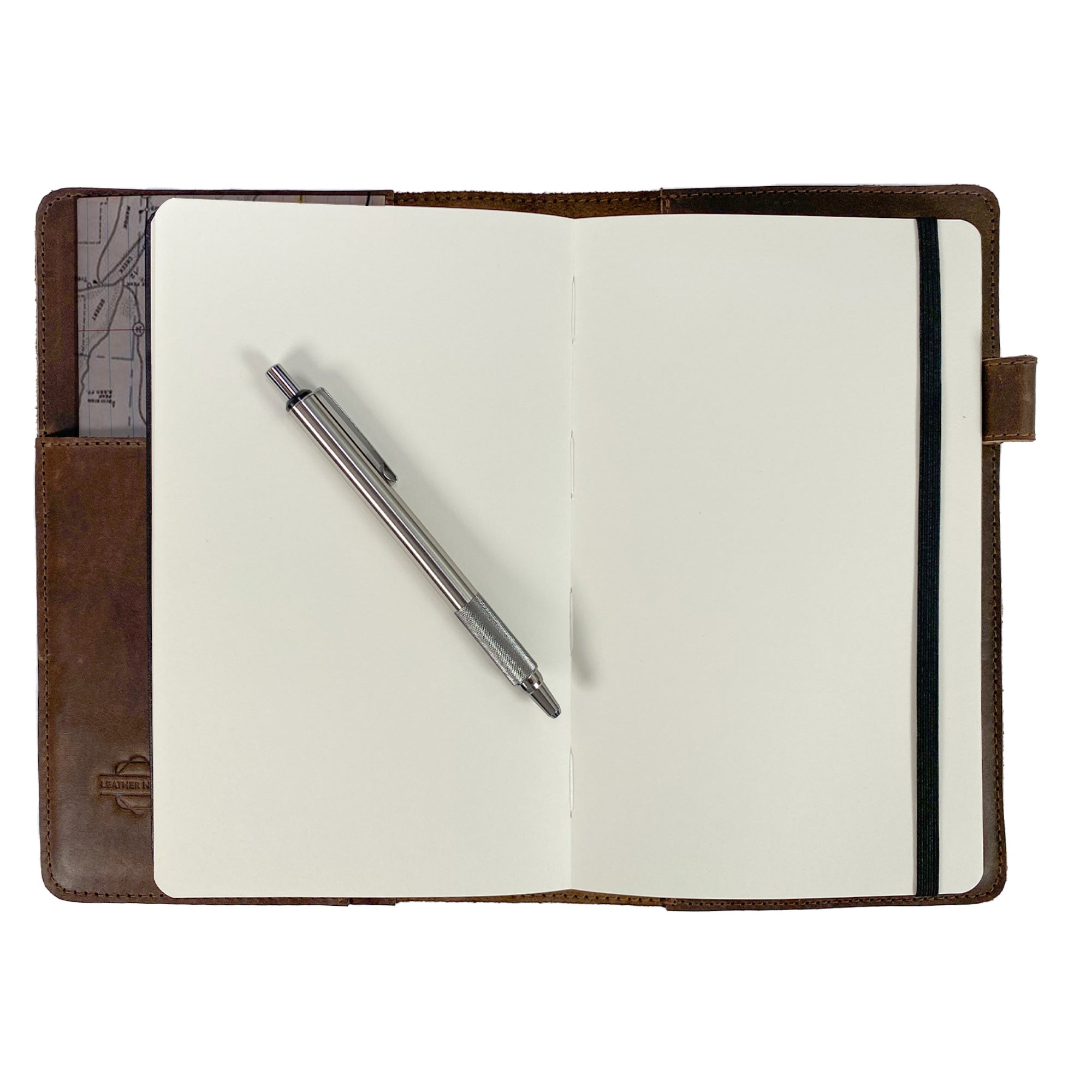 Vintage Cover for Moleskine (8.5 x 11 in.) - Stockyard X 'The Leather Store'