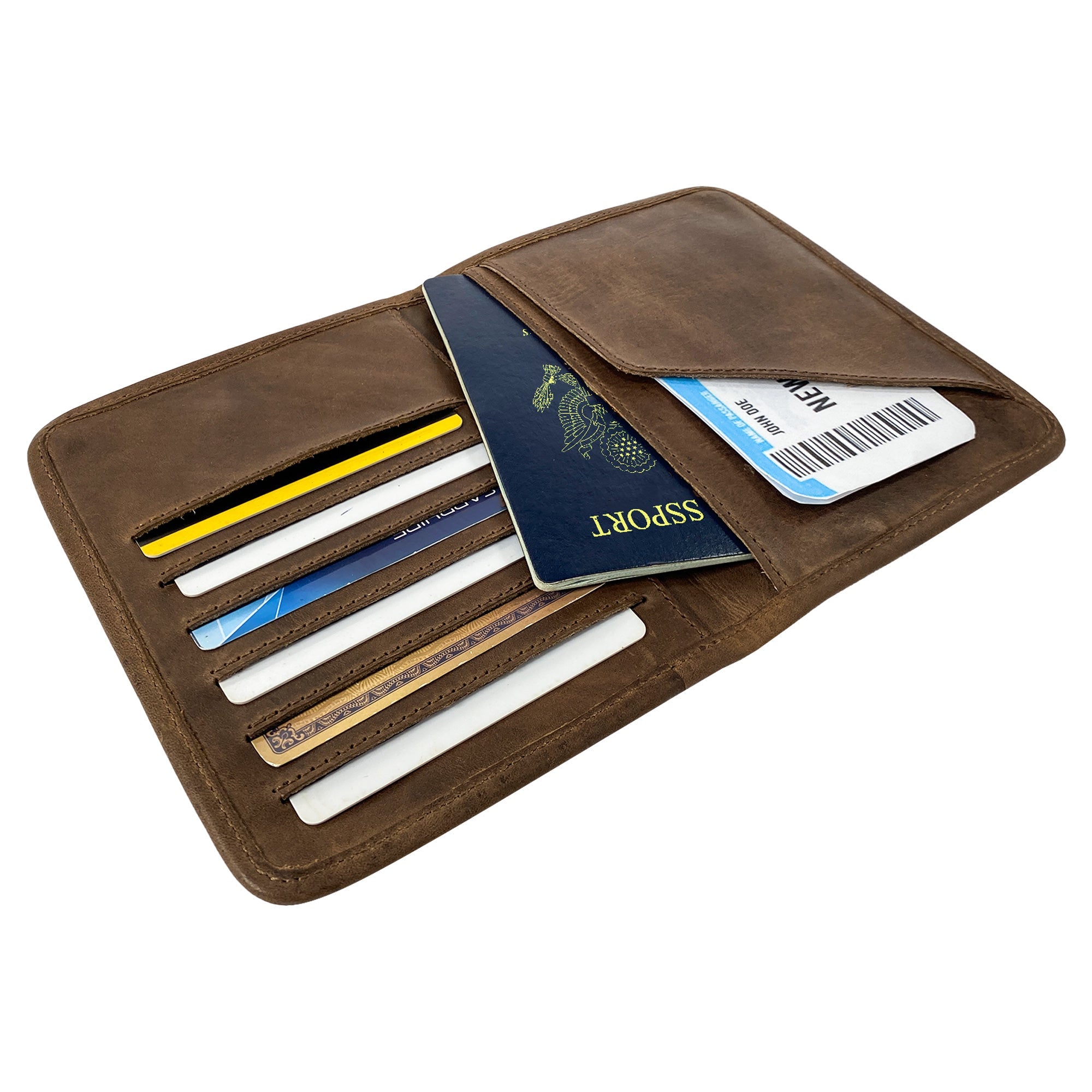 Cowboy Passport Wallet - Stockyard X 'The Leather Store'
