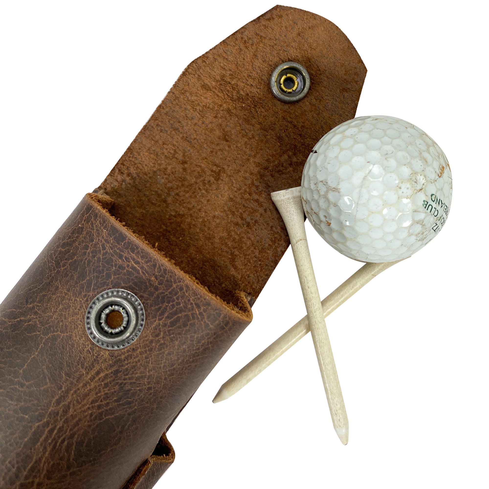 Vertical Golf Pouch - Stockyard X 'The Leather Store'