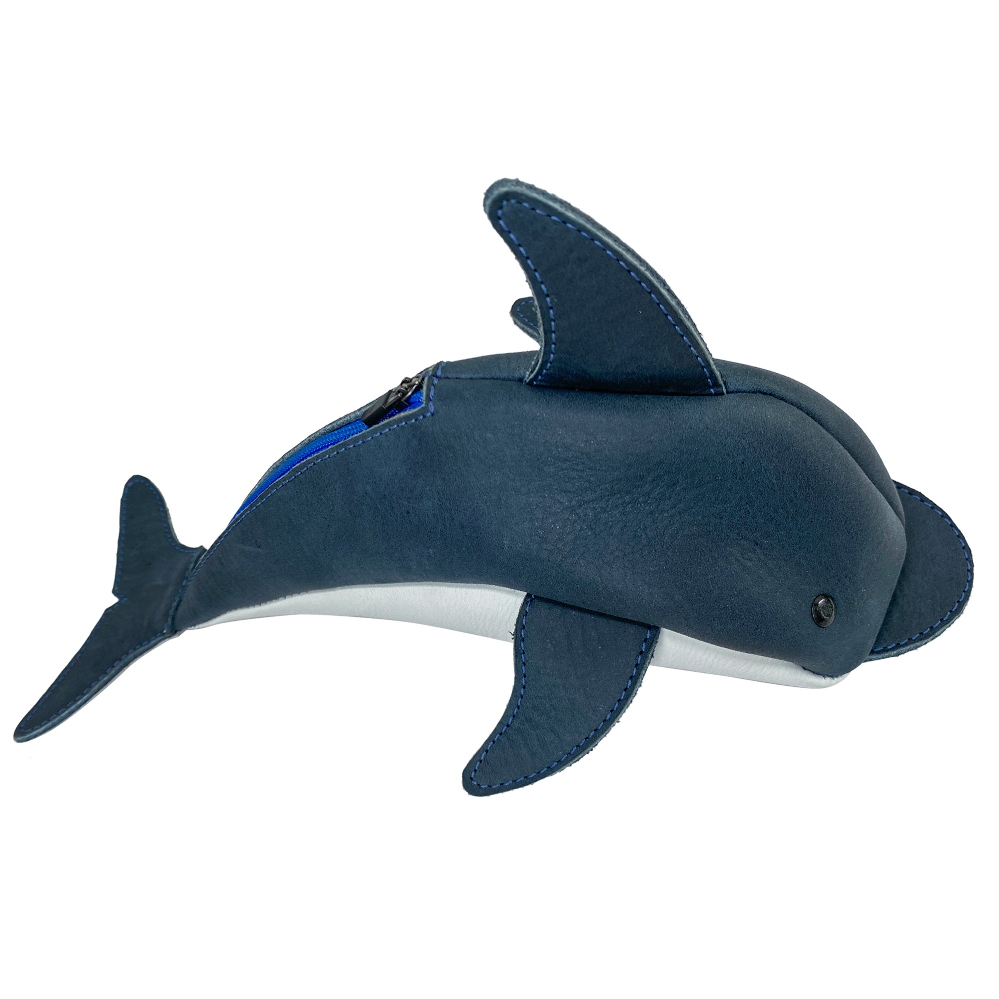 Dolphin Pencil Pouch - Stockyard X 'The Leather Store'