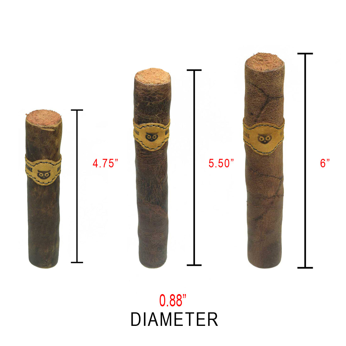 Cigar Ornament - 3 Pack Assortment (Box Not Included) - Stockyard X 'The Leather Store'