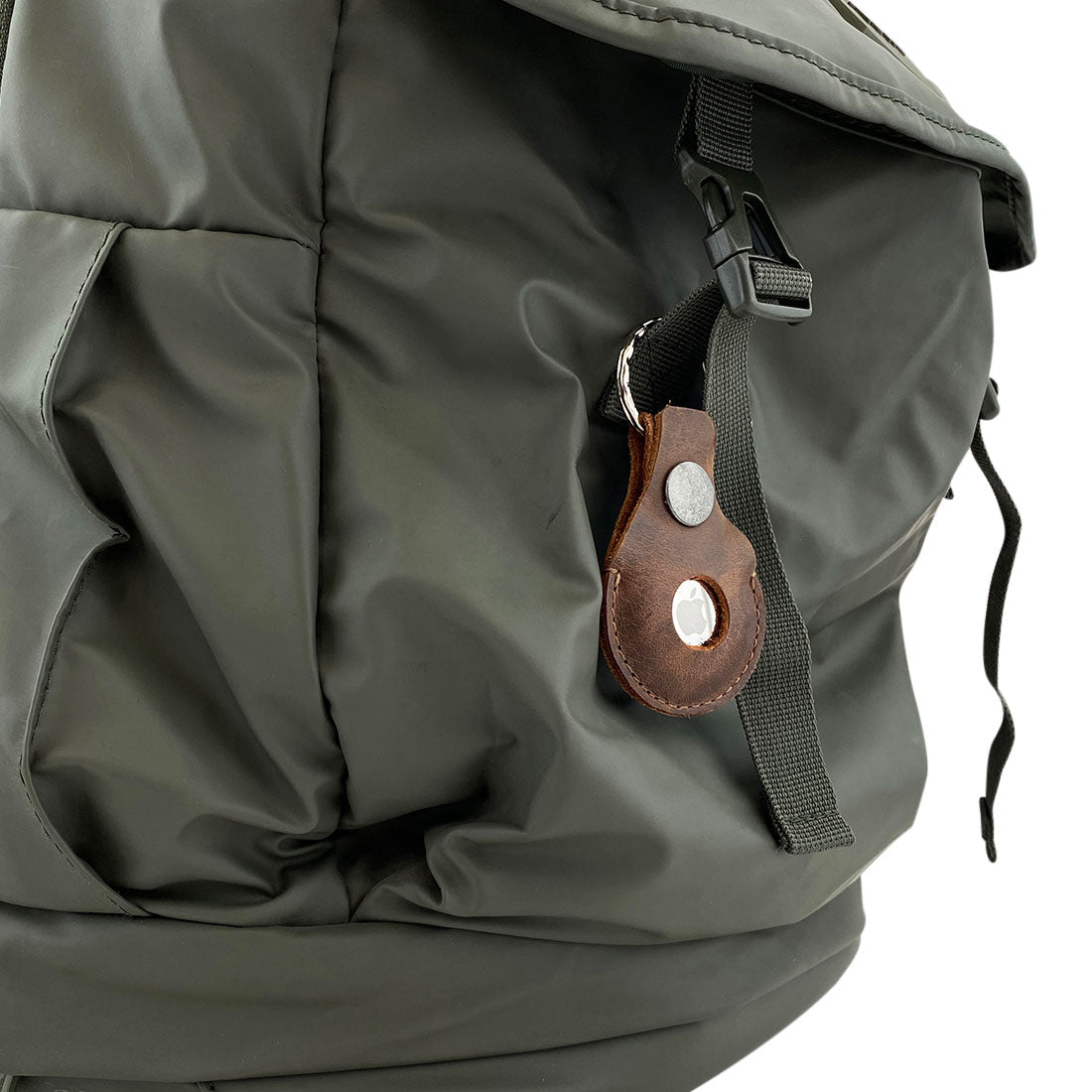 AirTag Rounded Keychain - Stockyard X 'The Leather Store'