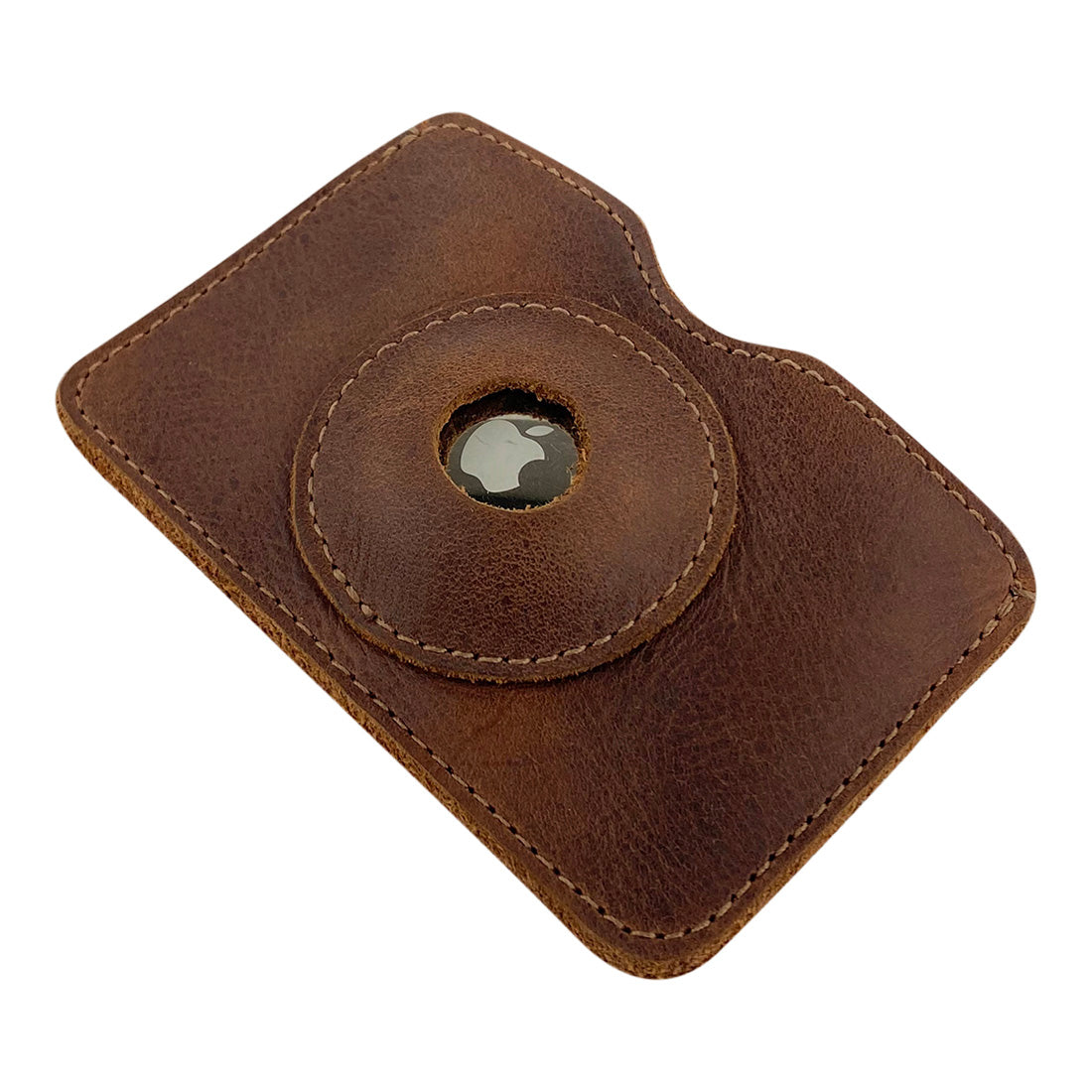 AirTag Horizontal Card Holder - Stockyard X 'The Leather Store'