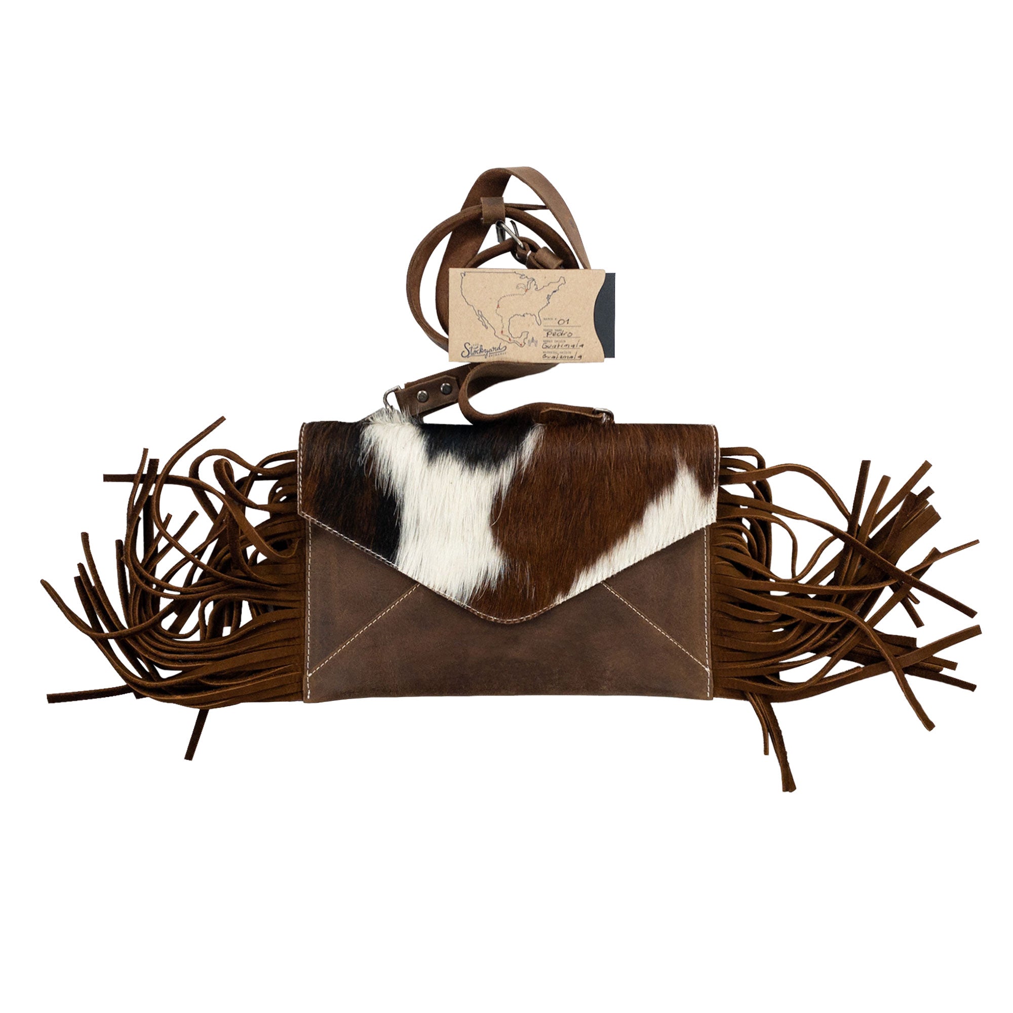 Cowgirl Crossbody Bag with Fringes - Stockyard X 'The Leather Store'