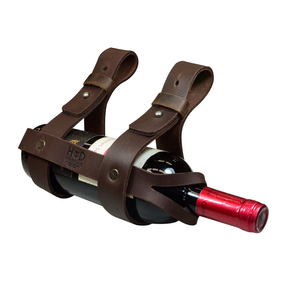 Bike Wine Holder - Stockyard X 'The Leather Store'