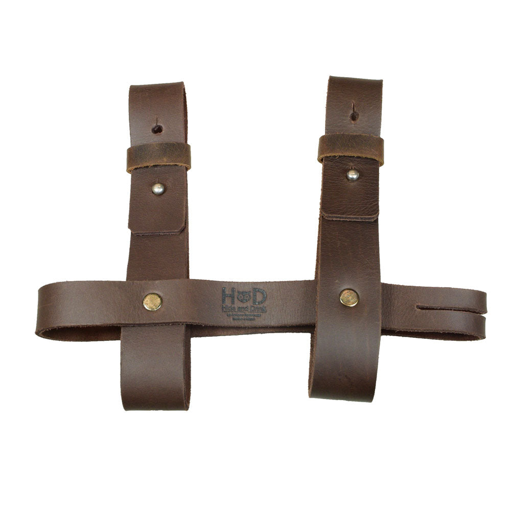 Bike Wine Holder - Stockyard X 'The Leather Store'