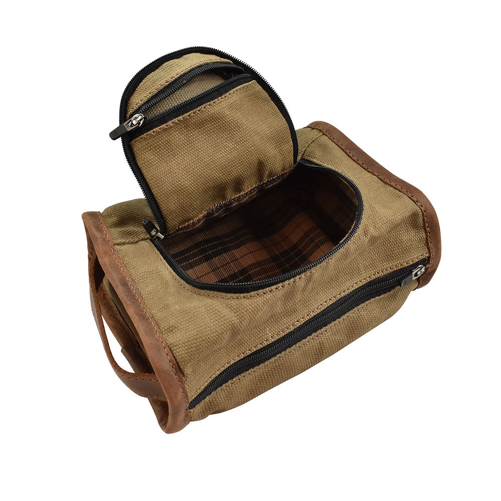 Shaving Dopp Kit - Stockyard X 'The Leather Store'
