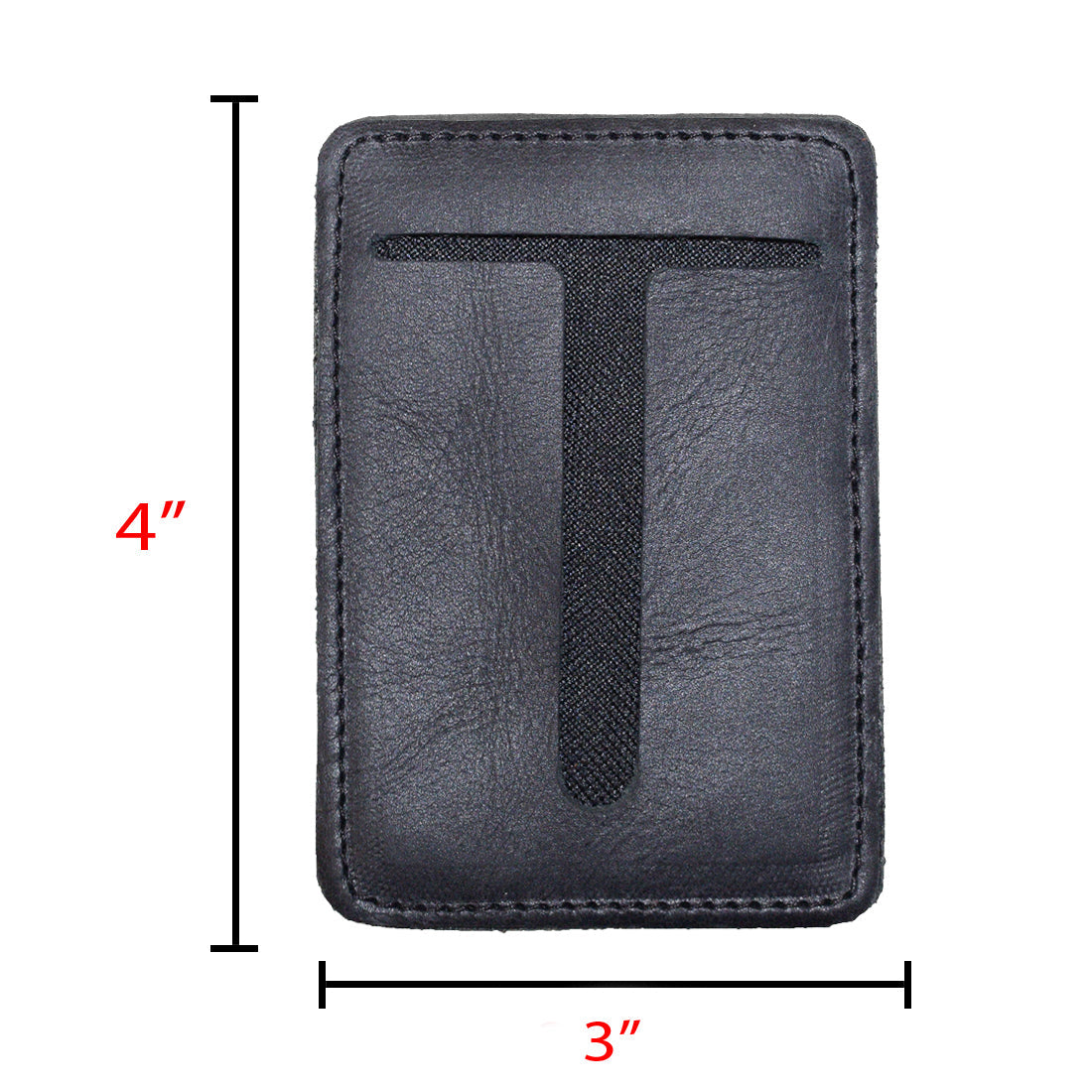 T-Cut Card Holder - Stockyard X 'The Leather Store'