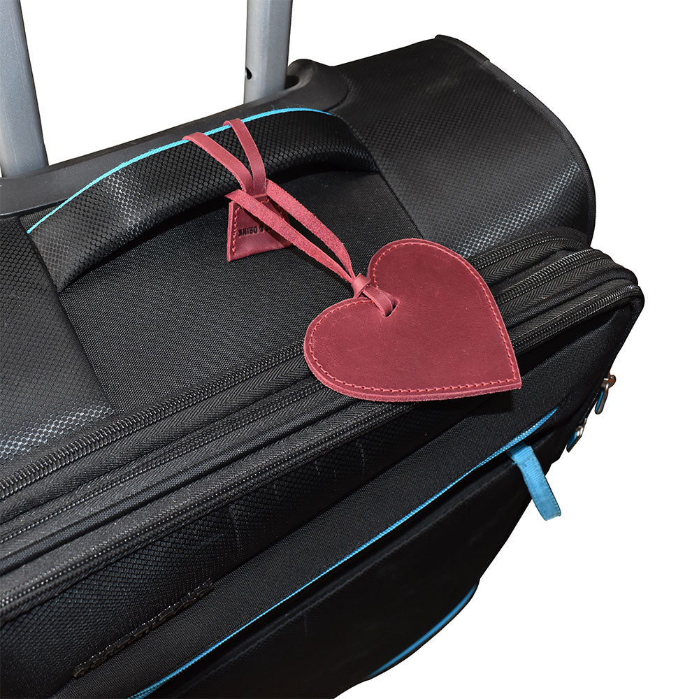 Heart Luggage Tag - Stockyard X 'The Leather Store'