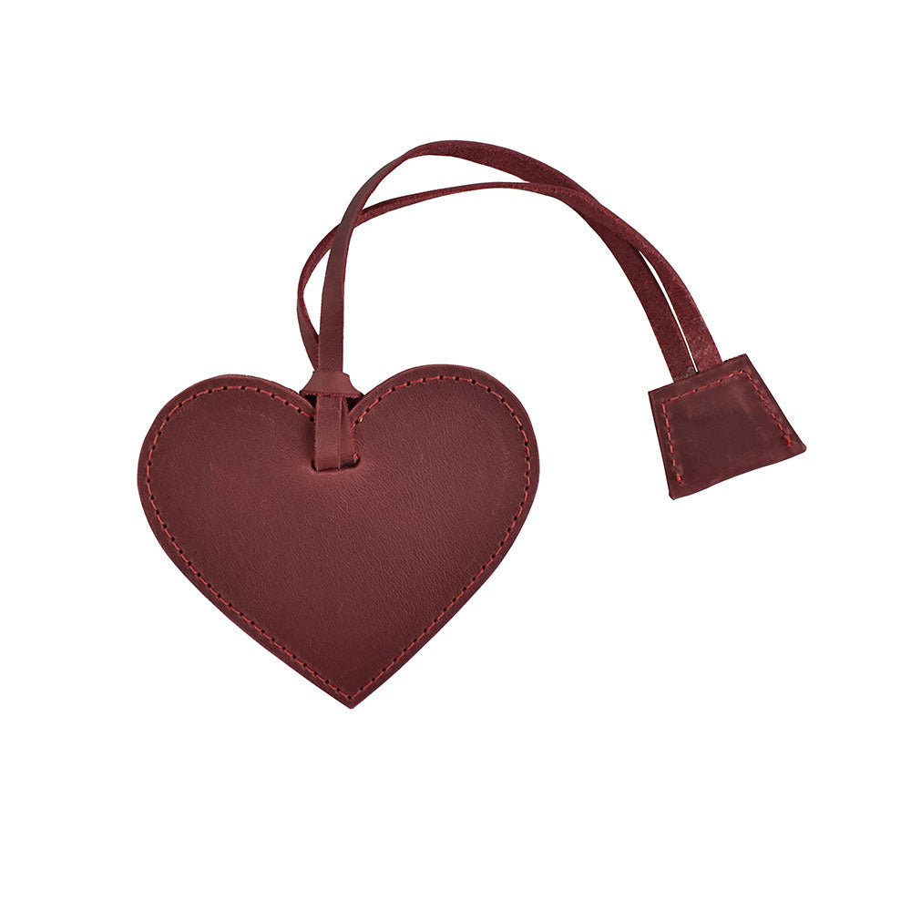 Heart Luggage Tag - Stockyard X 'The Leather Store'