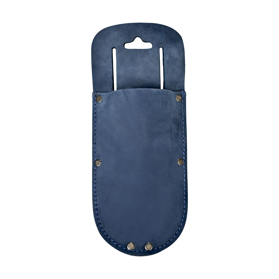 Hide & Drink Garden Pruner Sheath featuring a stunning green tone, made of Thick Full Grain Leather designed for garden tools. An artisan-crafted sheath perfect for keeping gardening essentials handy.