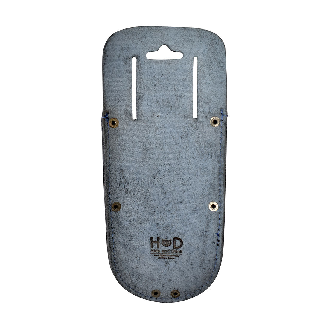 Hide & Drink Garden Pruner Sheath showcasing its sturdy design made from Thick Full Grain Leather. This artisan product is perfect for holding gardening tools securely while looking stylish.