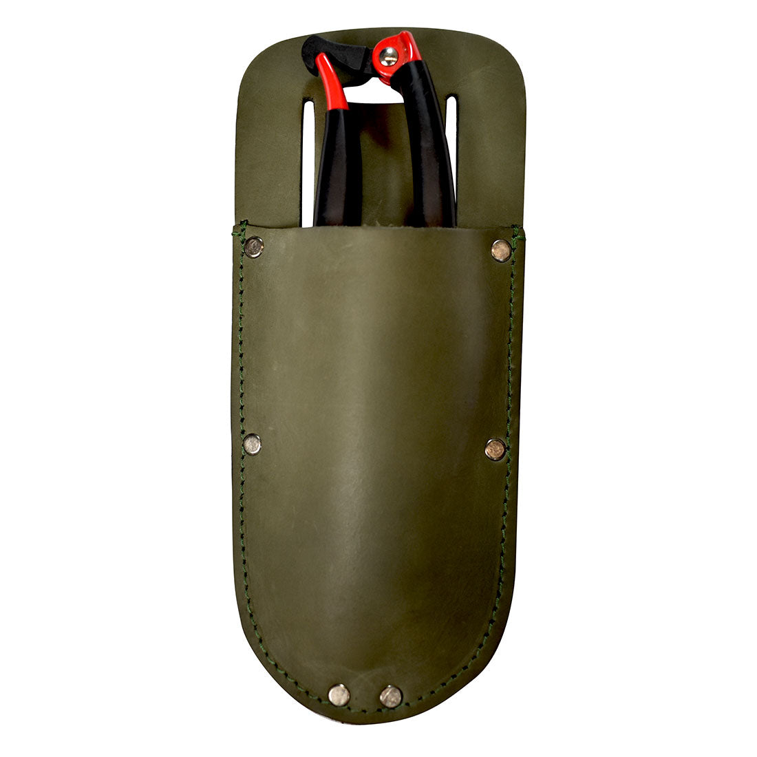 Hide & Drink Garden Pruner Sheath crafted from Thick Full Grain Leather, designed for securely holding garden scissors. This beautifully made artisan product offers both style and practicality.