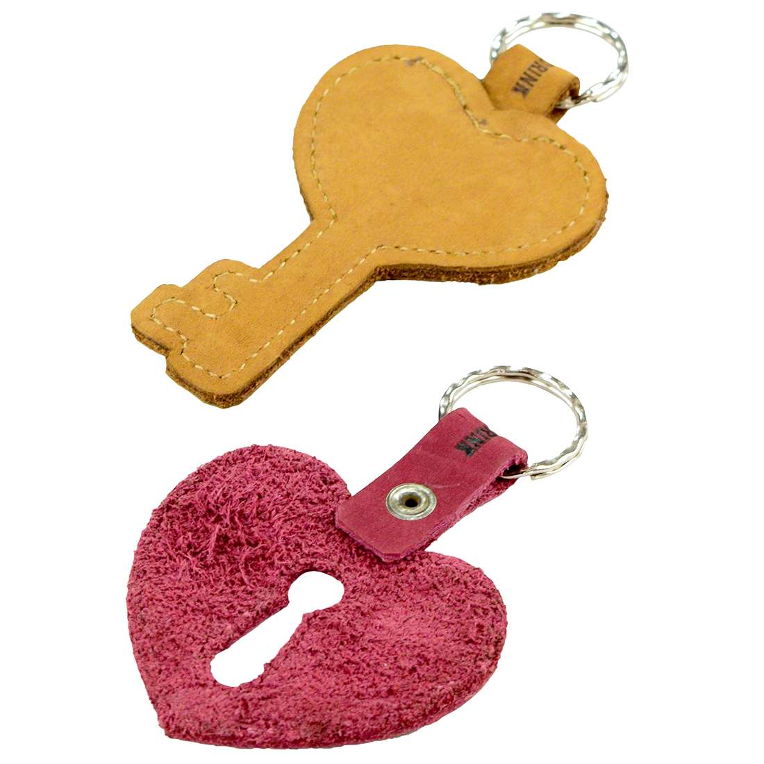 Key Heart Keychain - Stockyard X 'The Leather Store'