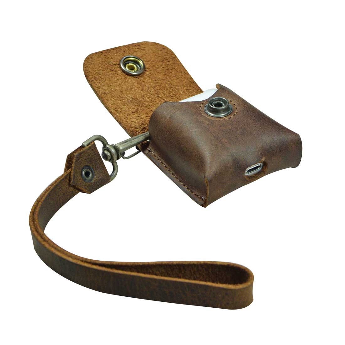 Airpods Case With Strap - Stockyard X 'The Leather Store'