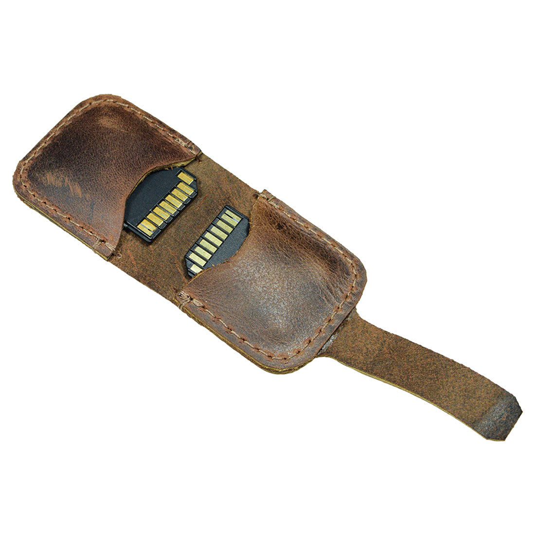 SD Card Holder - Stockyard X 'The Leather Store'