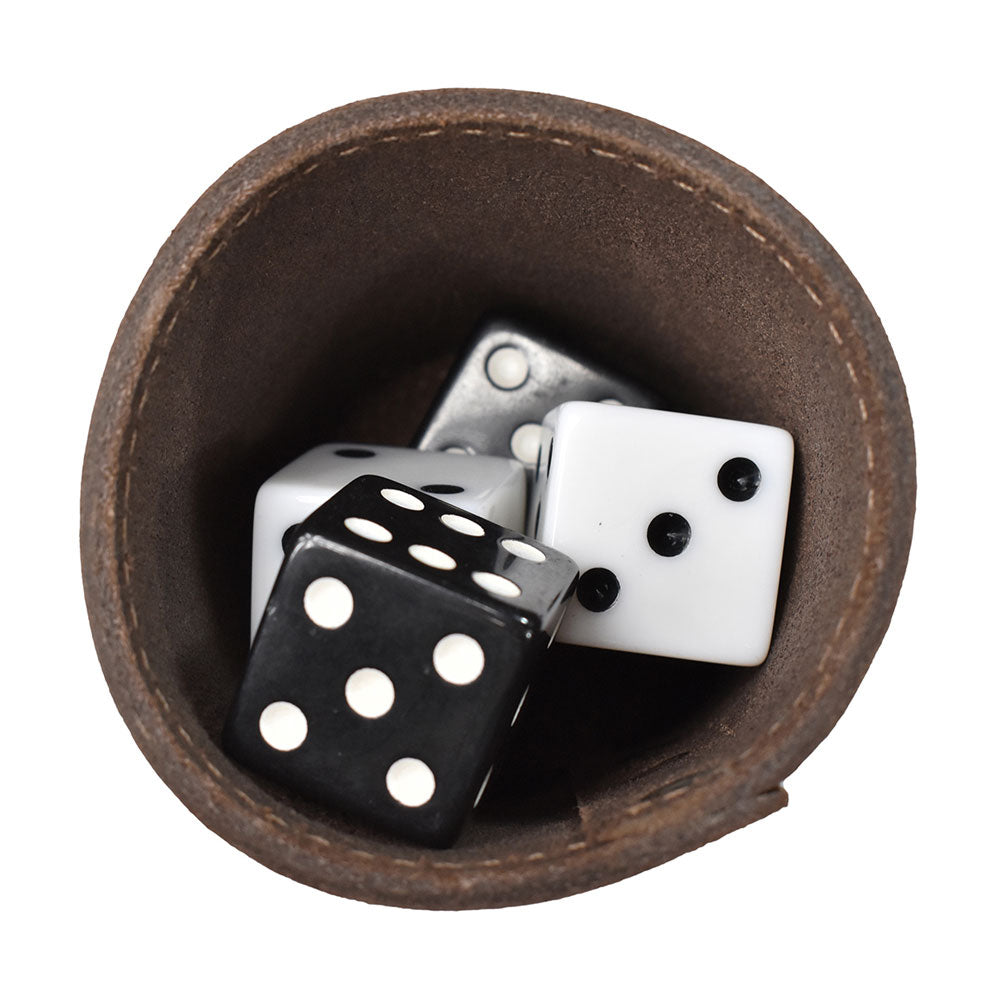 Dice Rolling Cup - Stockyard X 'The Leather Store'