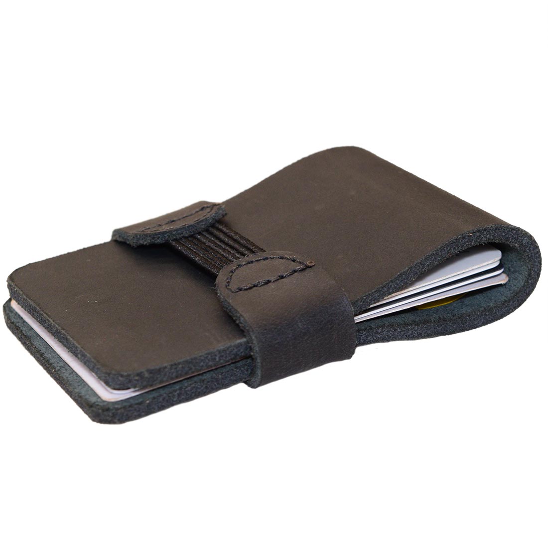 Elastic Card Holder - Stockyard X 'The Leather Store'