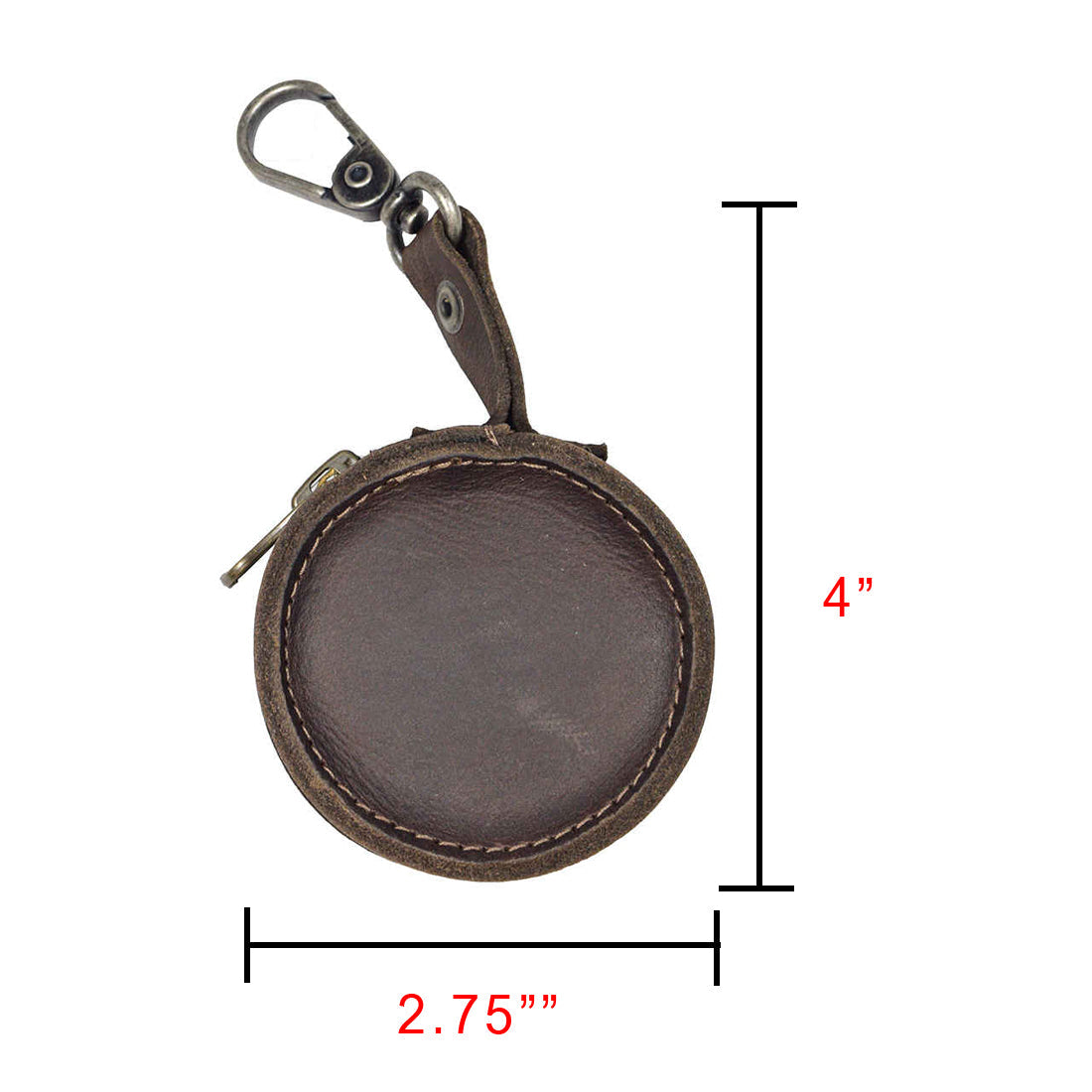 Durable Leather Earbud Case - Stockyard X 'The Leather Store'