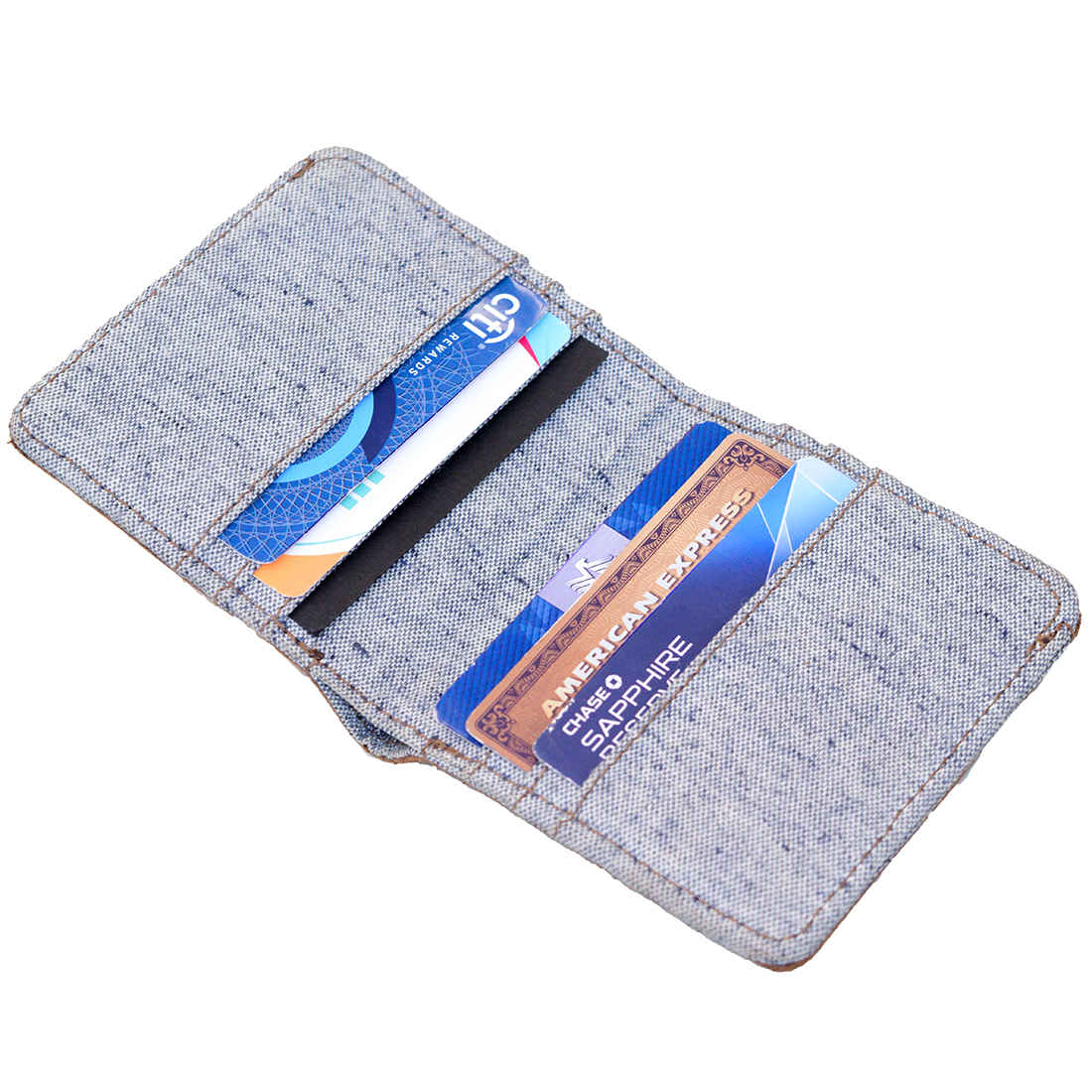 Denim Wallet Petoskey - Stockyard X 'The Leather Store'