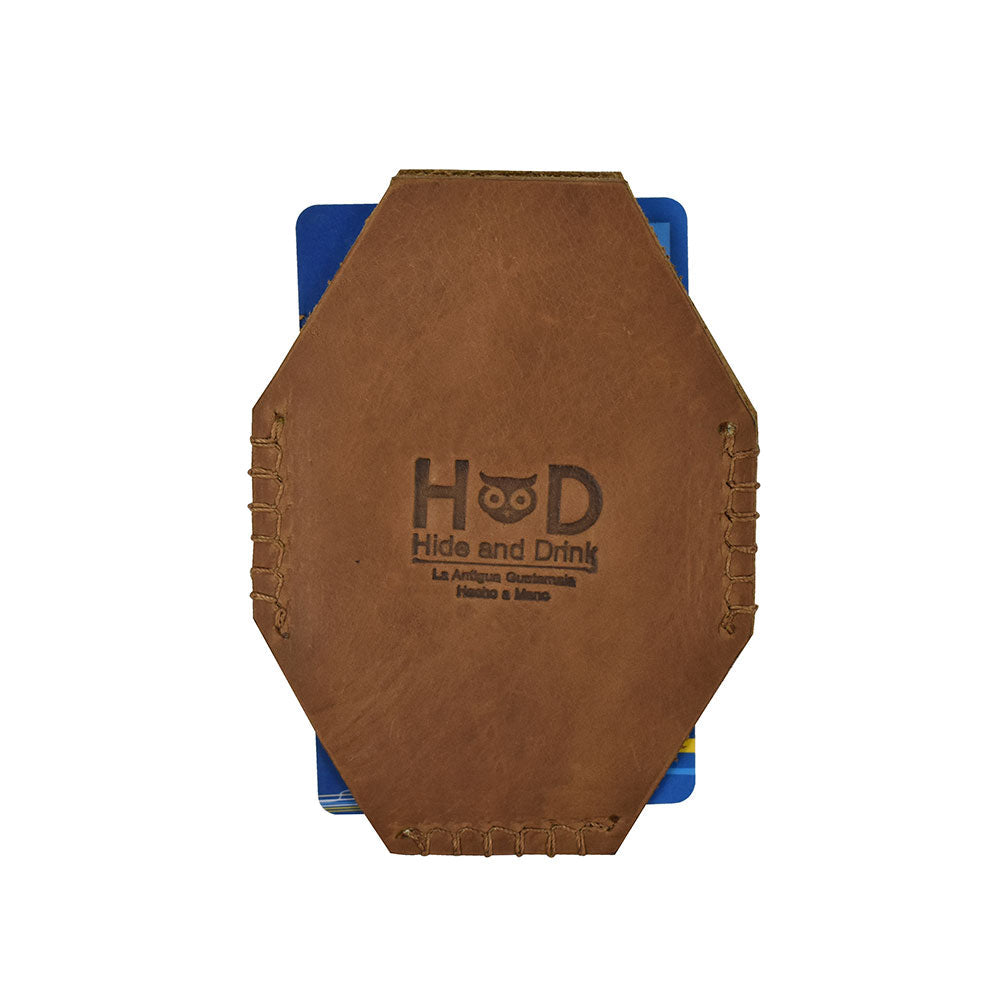 Octahedron Card Holder - Stockyard X 'The Leather Store'