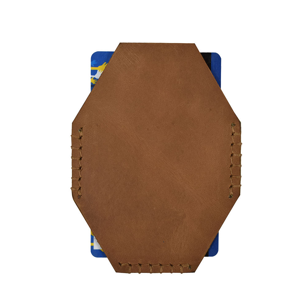 Octahedron Card Holder - Stockyard X 'The Leather Store'